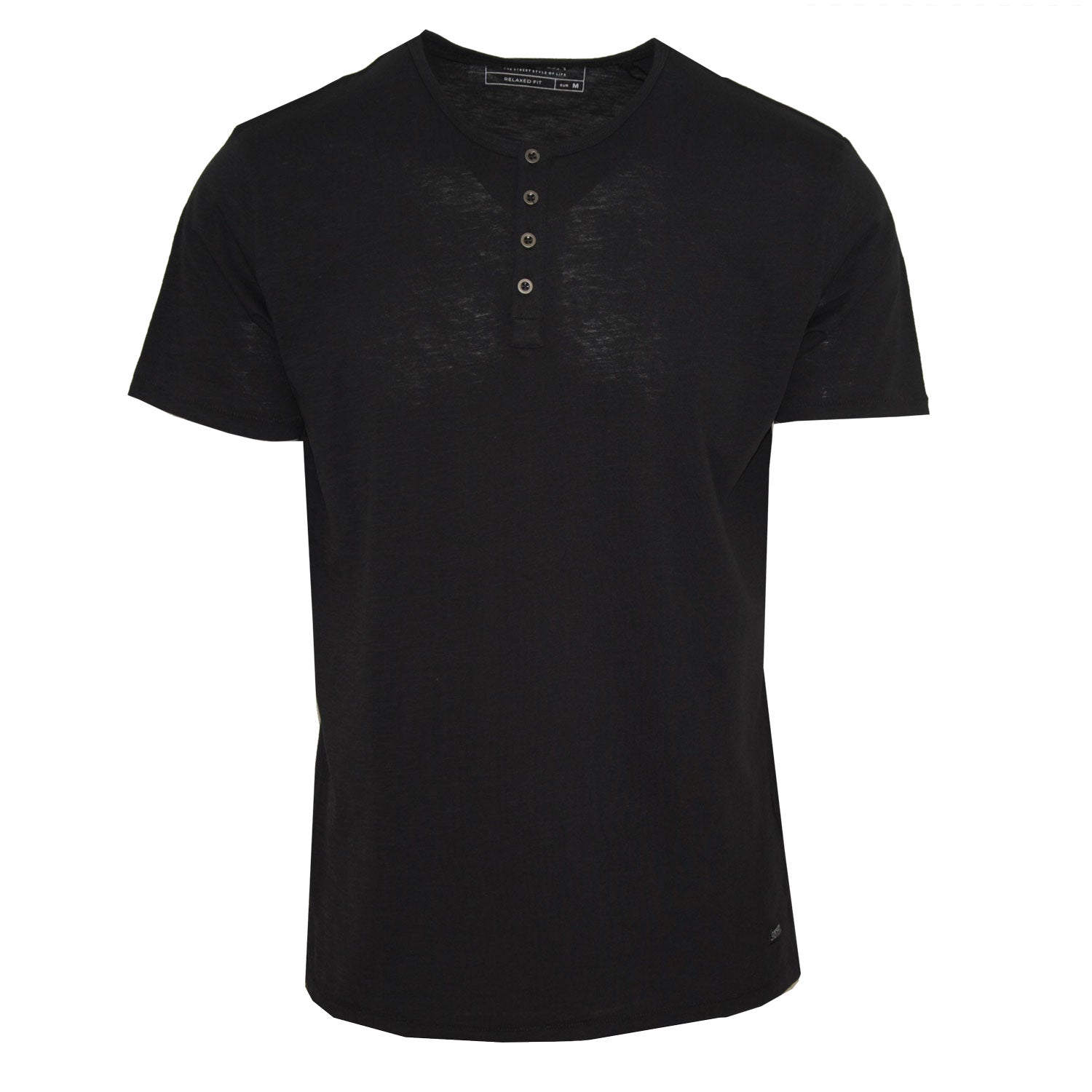 Ανδρικό T-Shirt “Daily Henley” OxygenFashion-www.eguana.gr