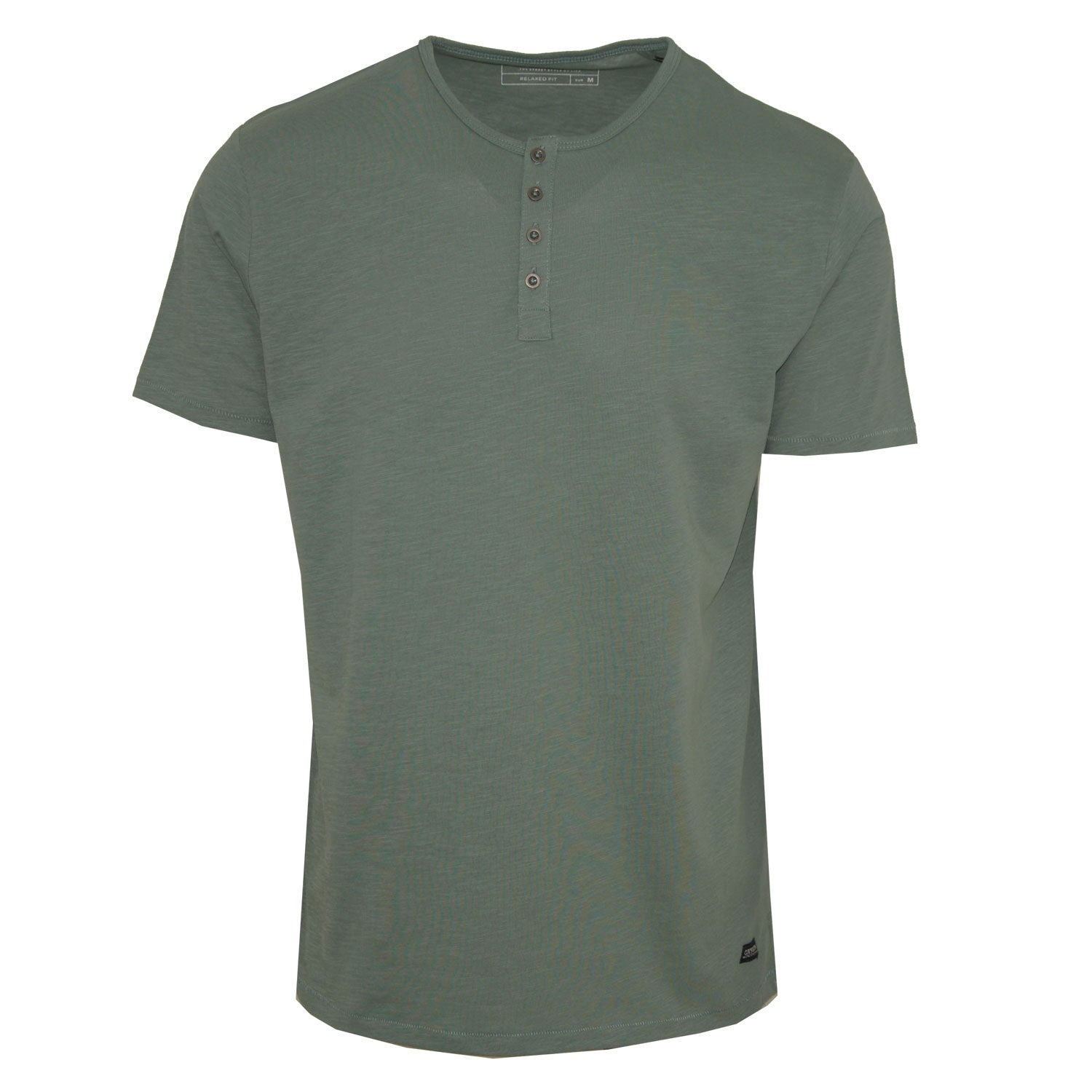 Ανδρικό T-Shirt “Daily Henley” OxygenFashion-www.eguana.gr