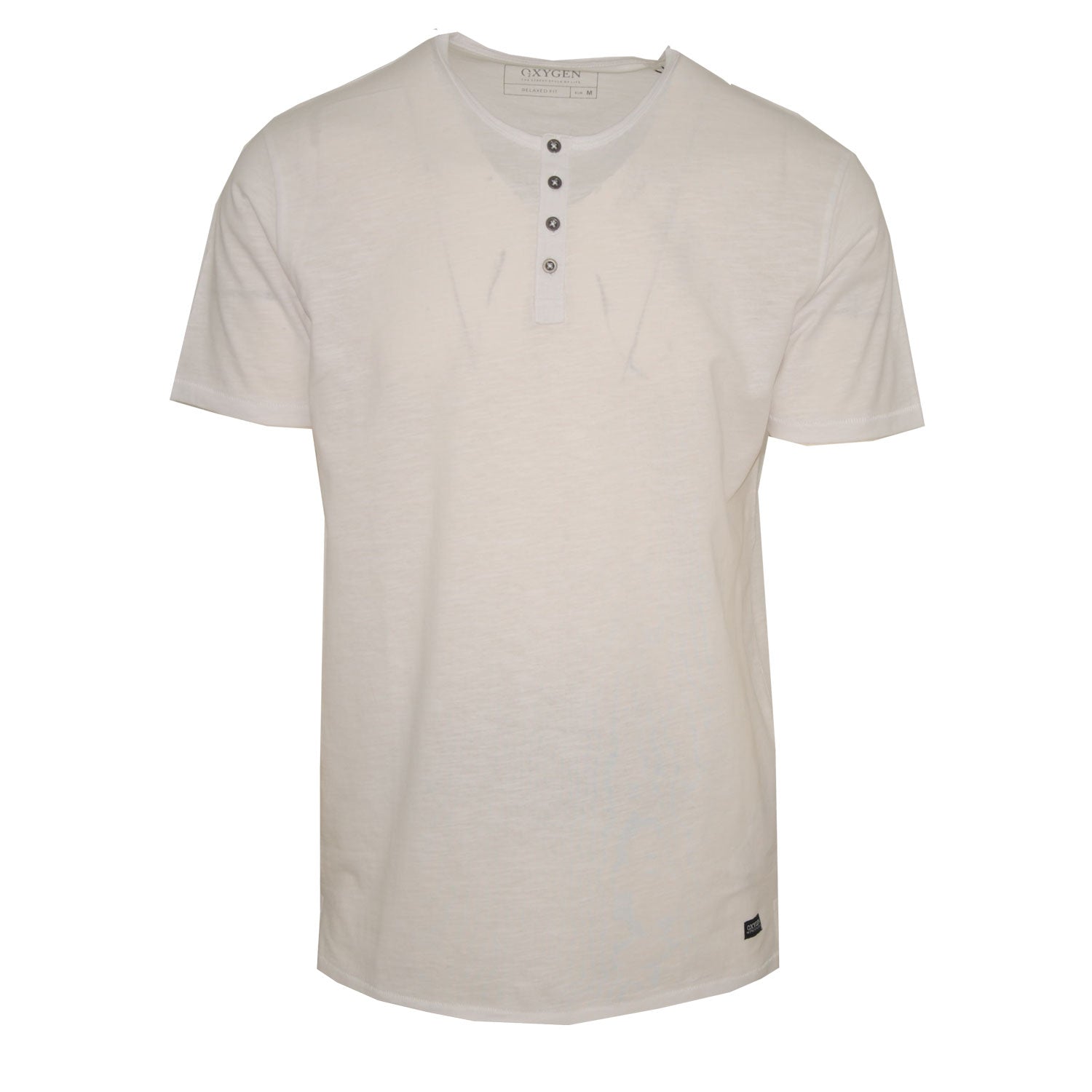 Ανδρικό T-Shirt “Daily Henley” OxygenFashion-www.eguana.gr
