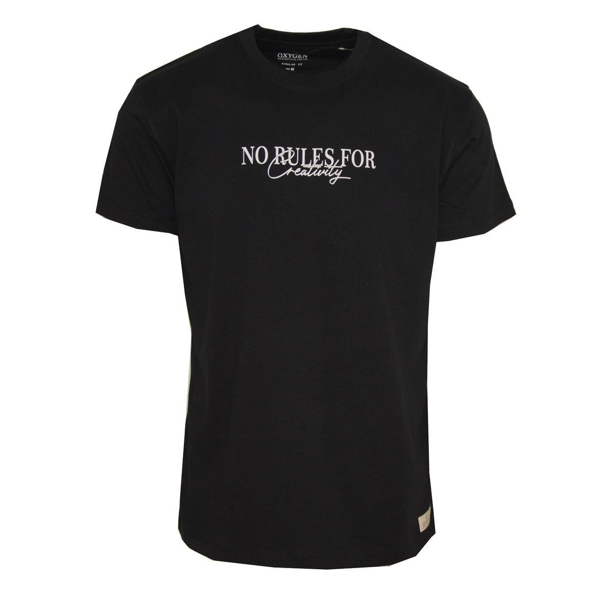 Ανδρικό T-Shirt "No Rules For Creating" OxygenFashion-www.eguana.gr