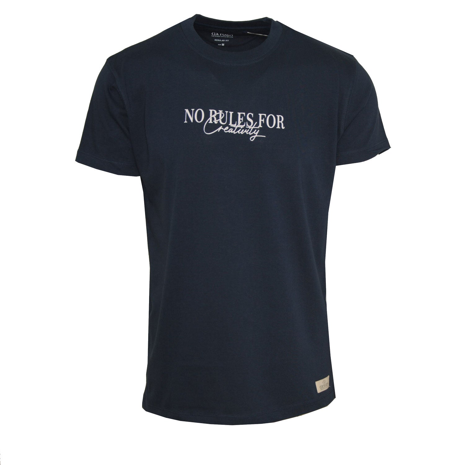 Ανδρικό T-Shirt "No Rules For Creating" OxygenFashion-www.eguana.gr