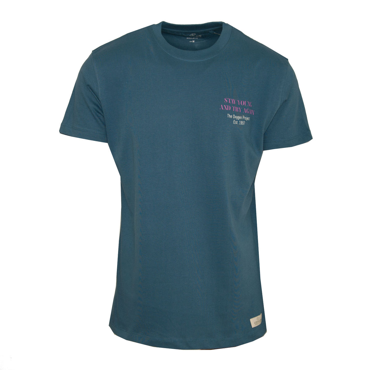 Ανδρικό T-Shirt "Stay Young" OxygenFashion-www.eguana.gr