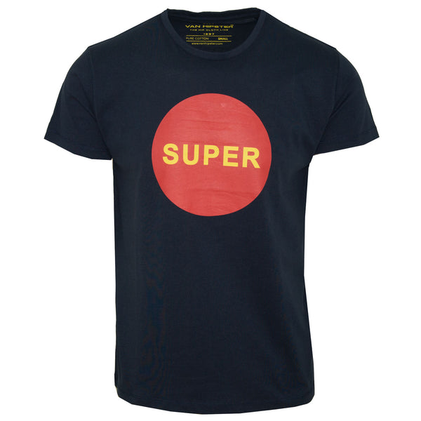 Ανδρικό T-Shirt "Super2" Van Hipster-www.eguana.gr