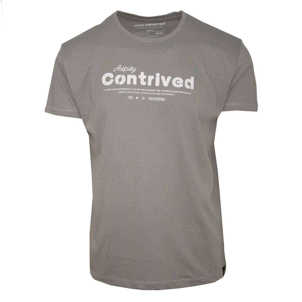 Ανδρικό T-Shirt "Contrived2" Van Hipster.www.eguana.gr