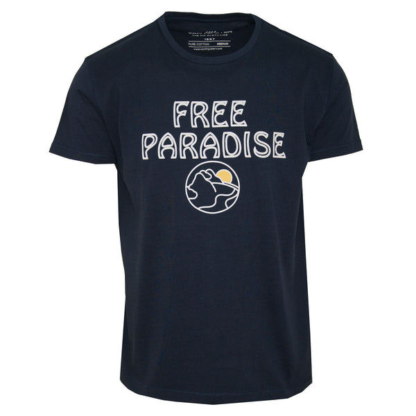 Ανδρικό T-Shirt "Free Paradise2" Van Hipster-www.eguana.gr