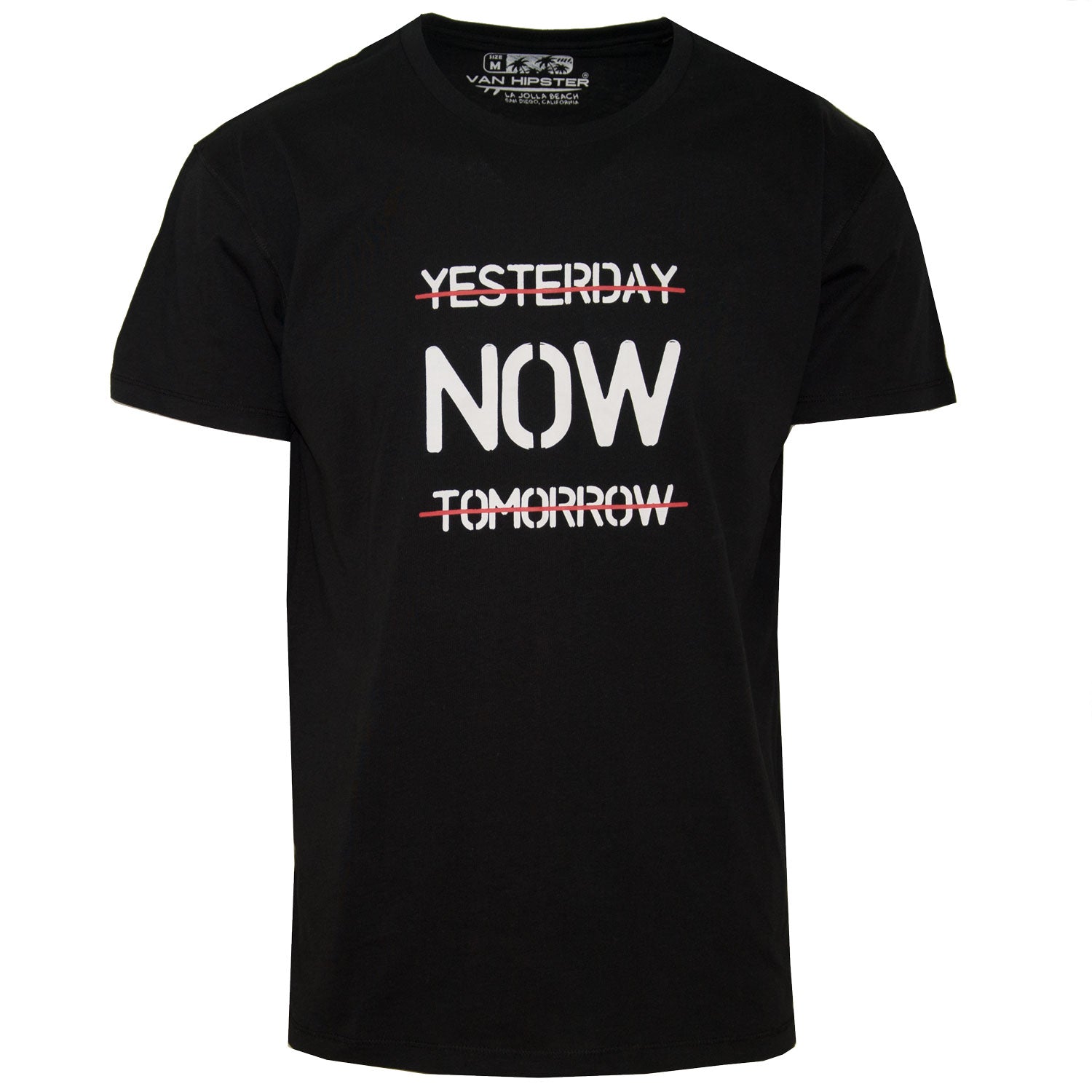 Ανδρικό T-Shirt "Yesterday-Now-Tomorrow" Van Hipster-www.eguana.gr