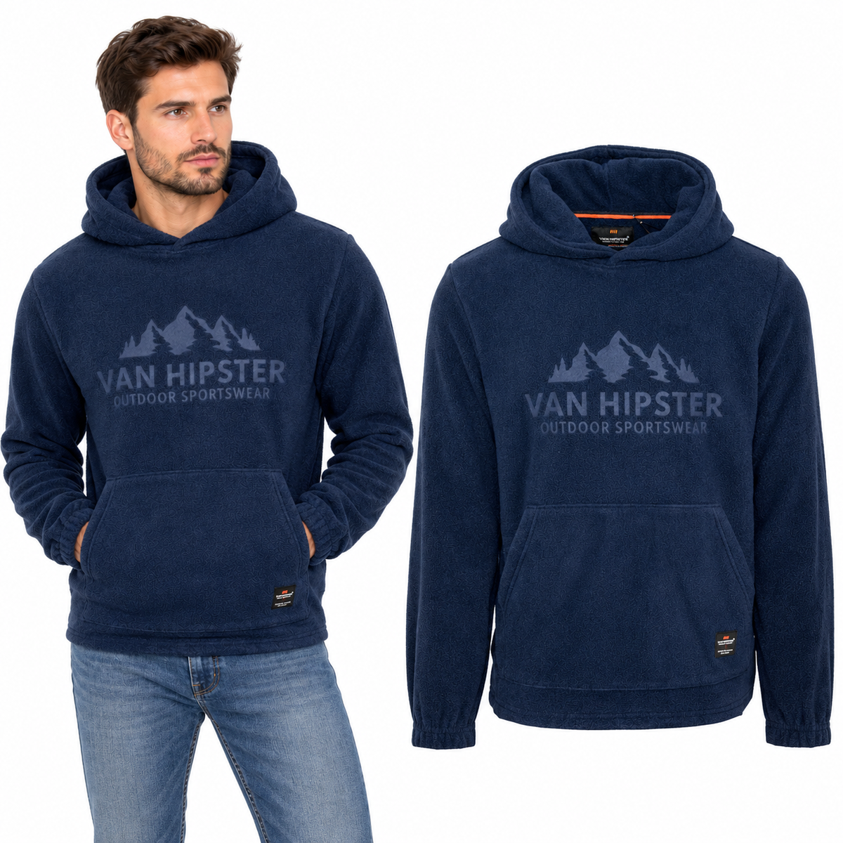 Ανδρικό Φούτερ "Outdoor" Van Hipster-www.eguana.gr