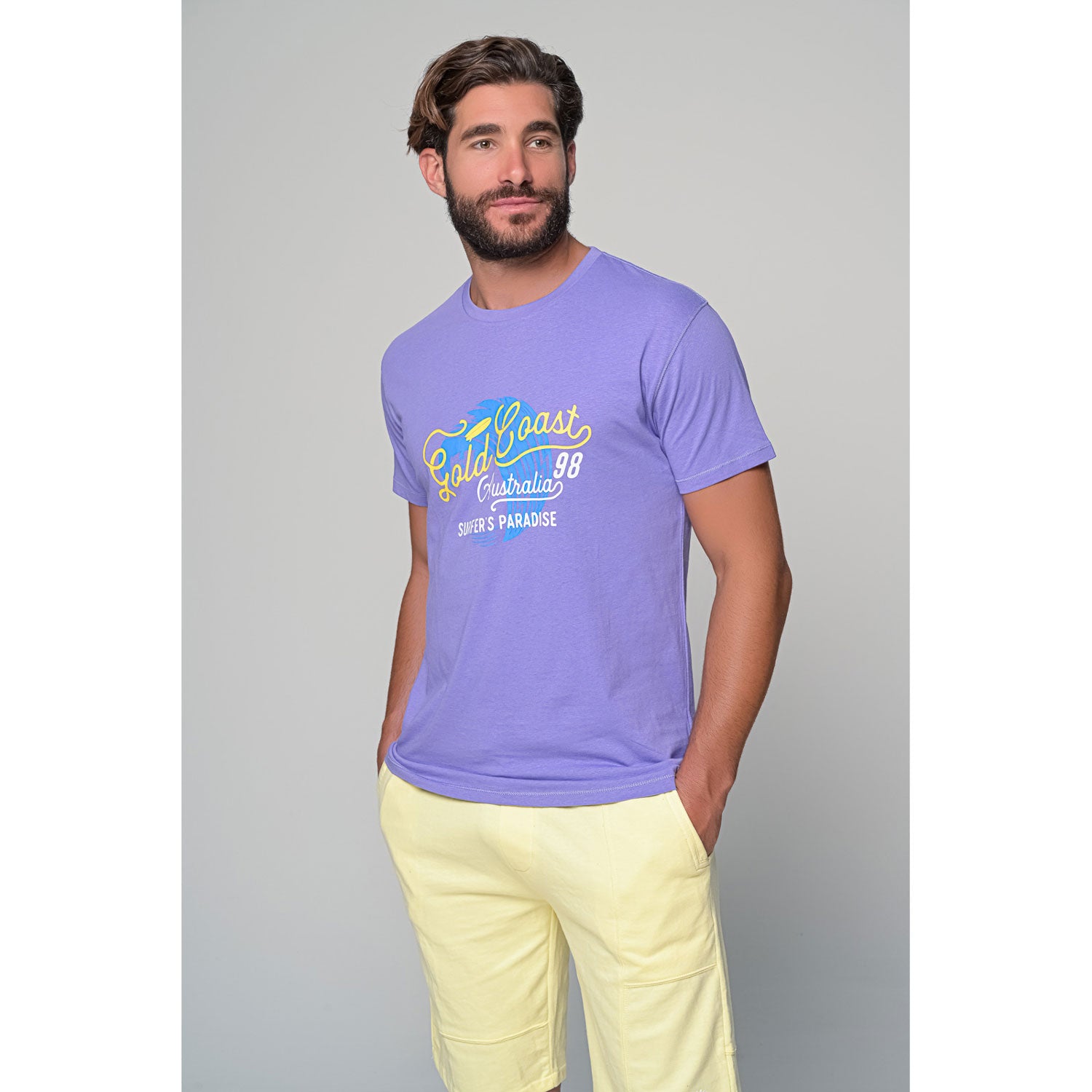 Ανδρικό T-Shirt "Gold Coast" Van Hipster-eguana.gr