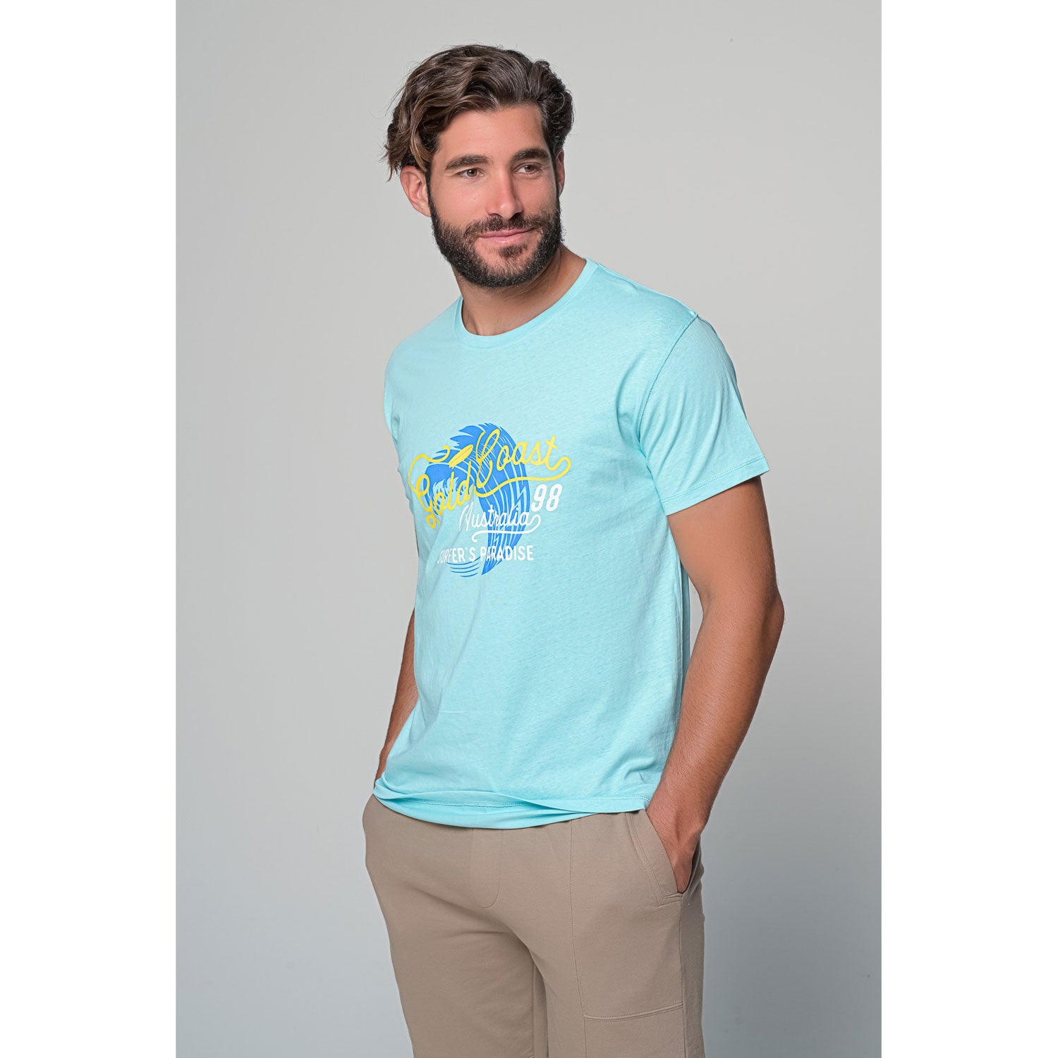 Ανδρικό T-Shirt "Gold Coast" Van Hipster-eguana.gr