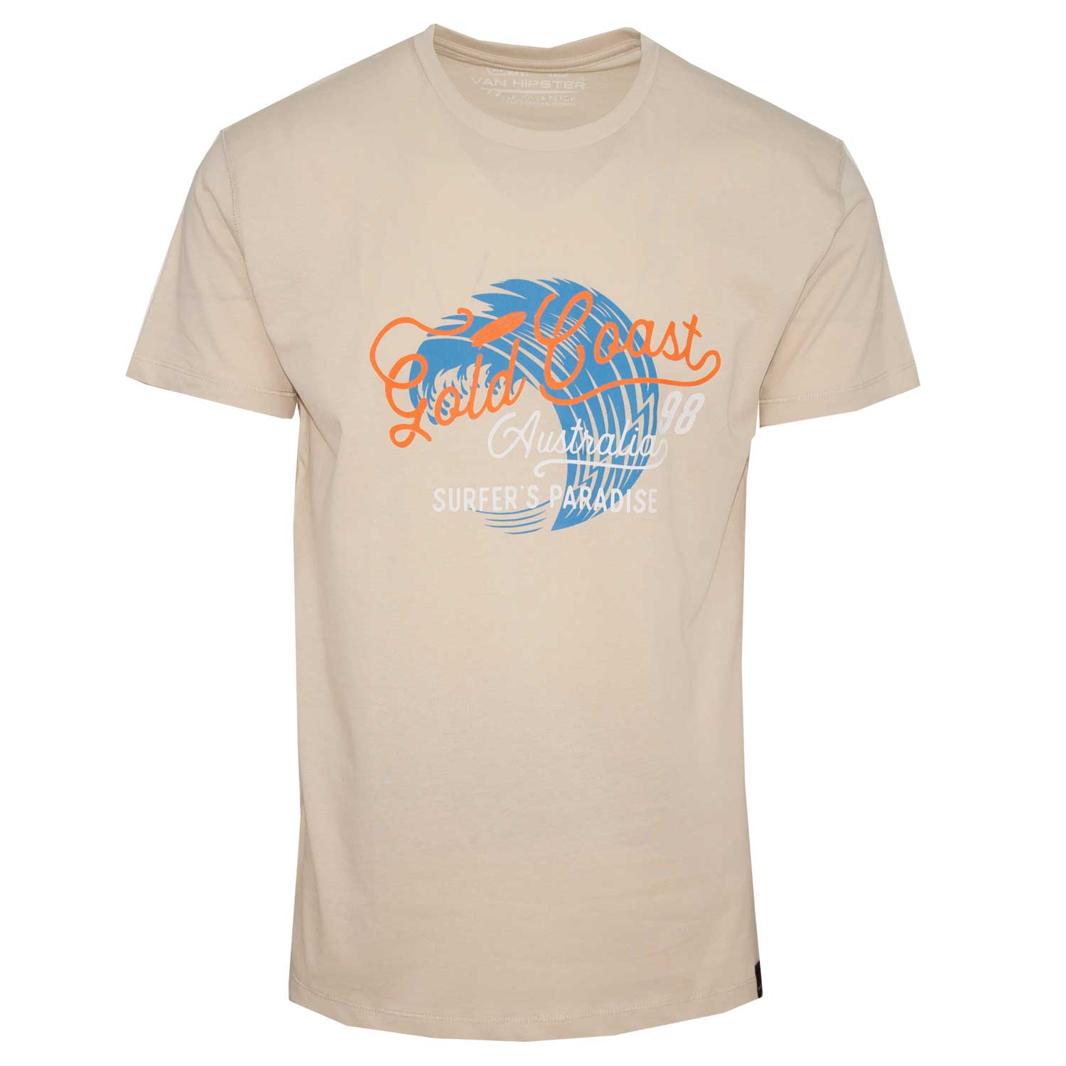 Ανδρικό T-Shirt "Gold Coast" Van Hipster-eguana.gr