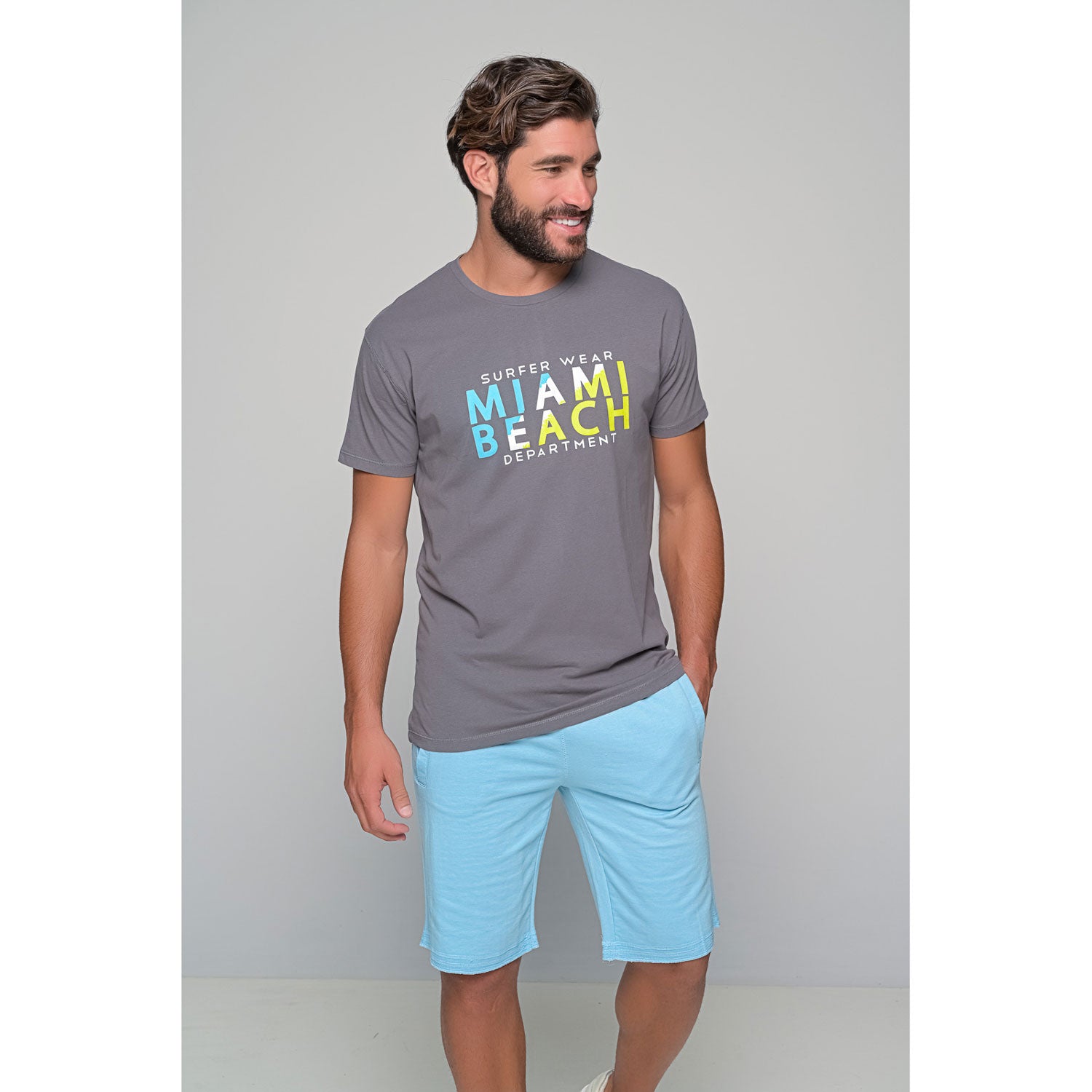 Ανδρικό T-Shirt "Miami Beach" Van Hipster-eguana.gr