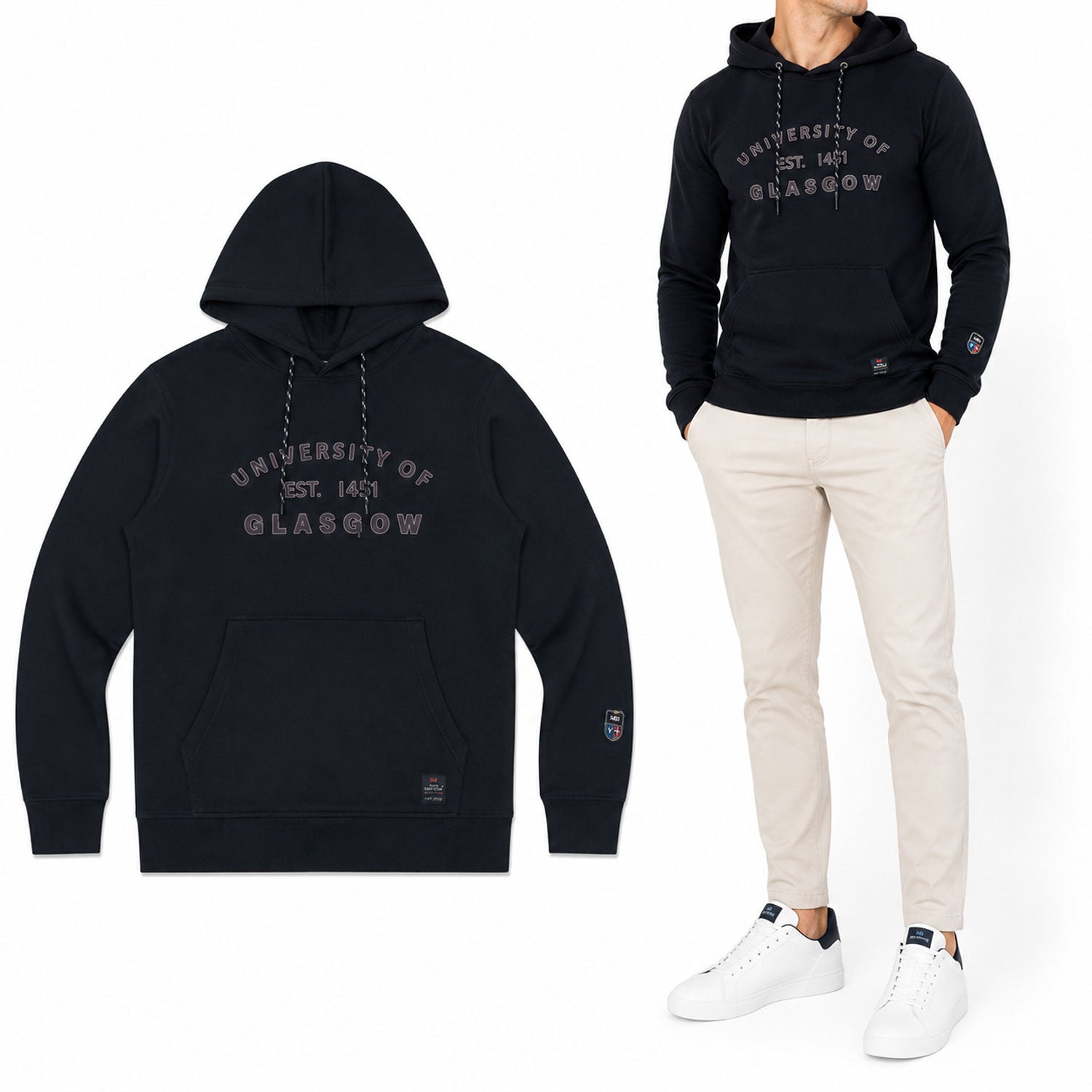 Ανδρικό Φούτερ "Glasgow" Van Hipster-www.eguana.gr