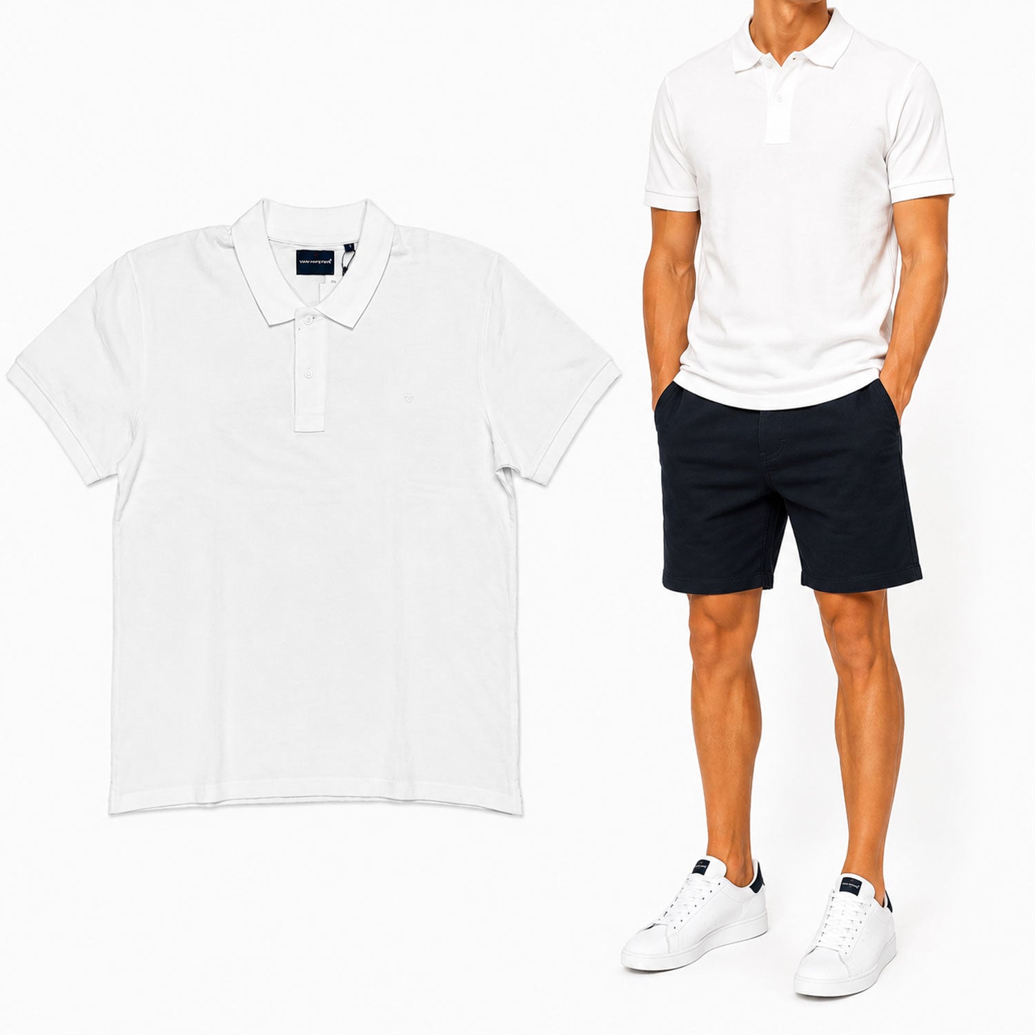 Ανδρική μπλούζα Polo pique "Golf Club" Van Hipster-www.eguana.gr
