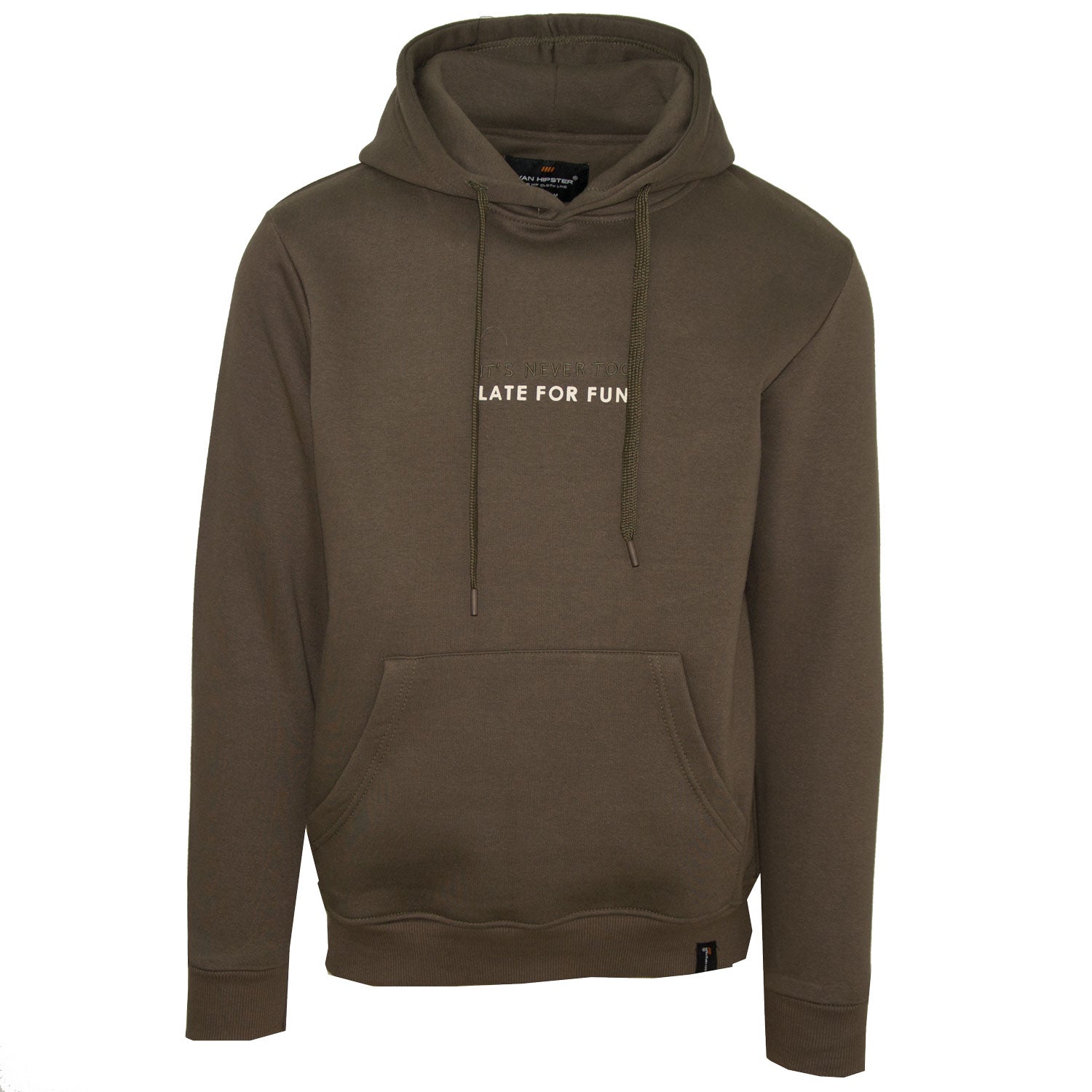 Ανδρικό Φούτερ "Late For Fun" Van Hipster-www.eguana.gr