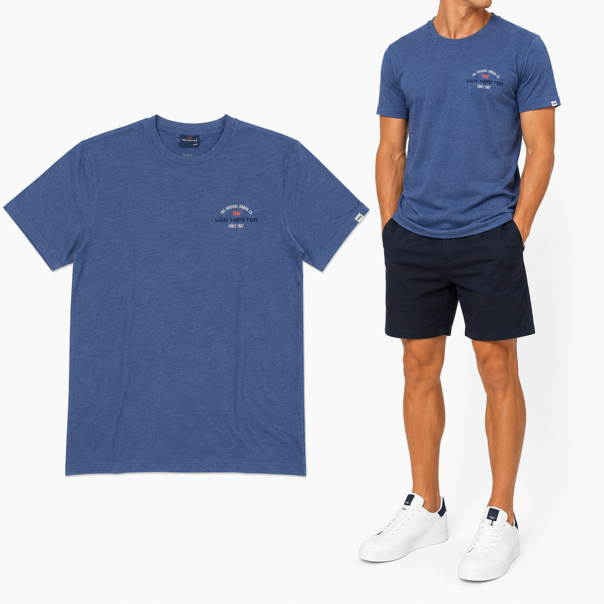 Ανδρικό T-Shirt "The Original Urban" Van Hipster-www.eguana.gr
