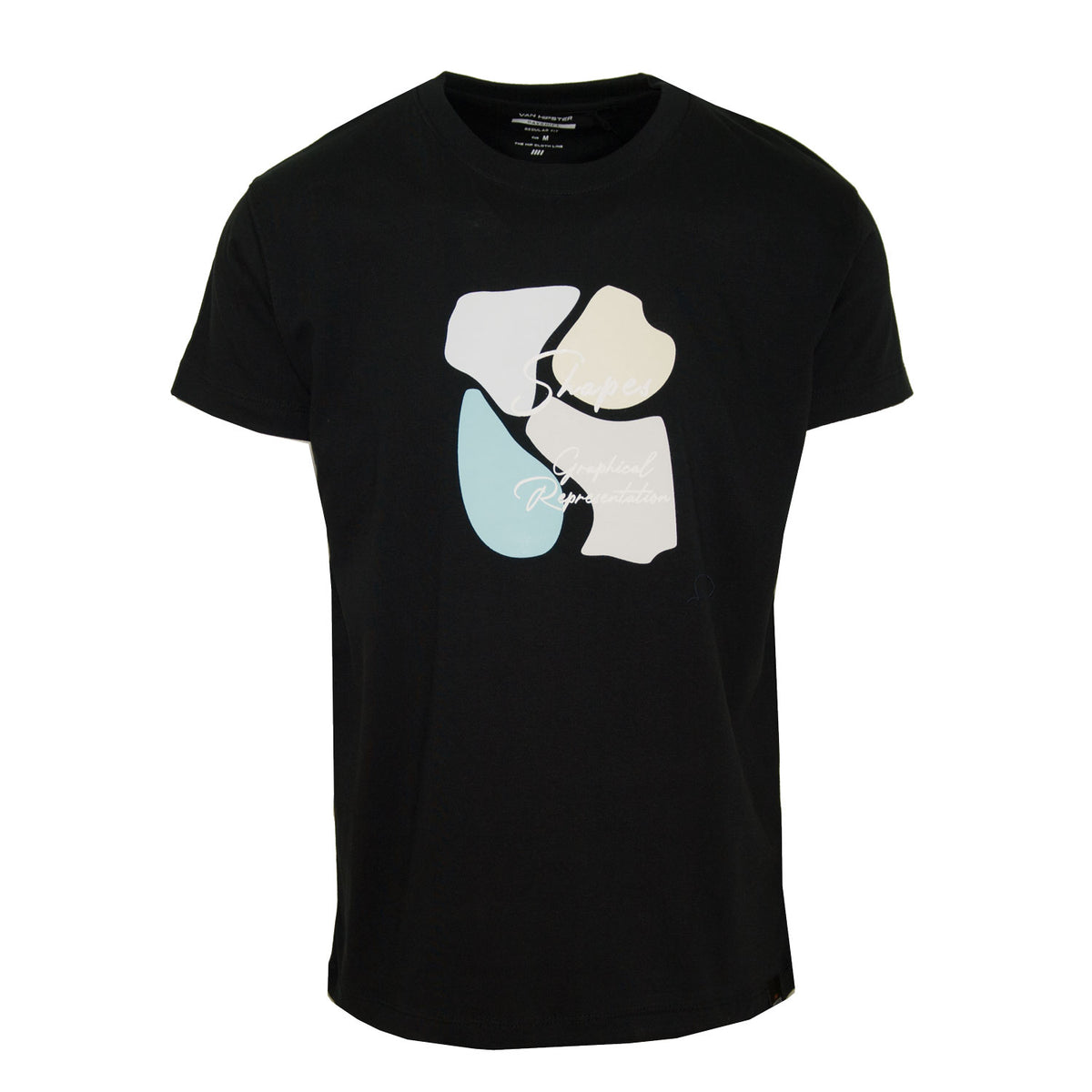 Ανδρικό T-Shirt "Shapes" Van Hipster-www.eguana.gr