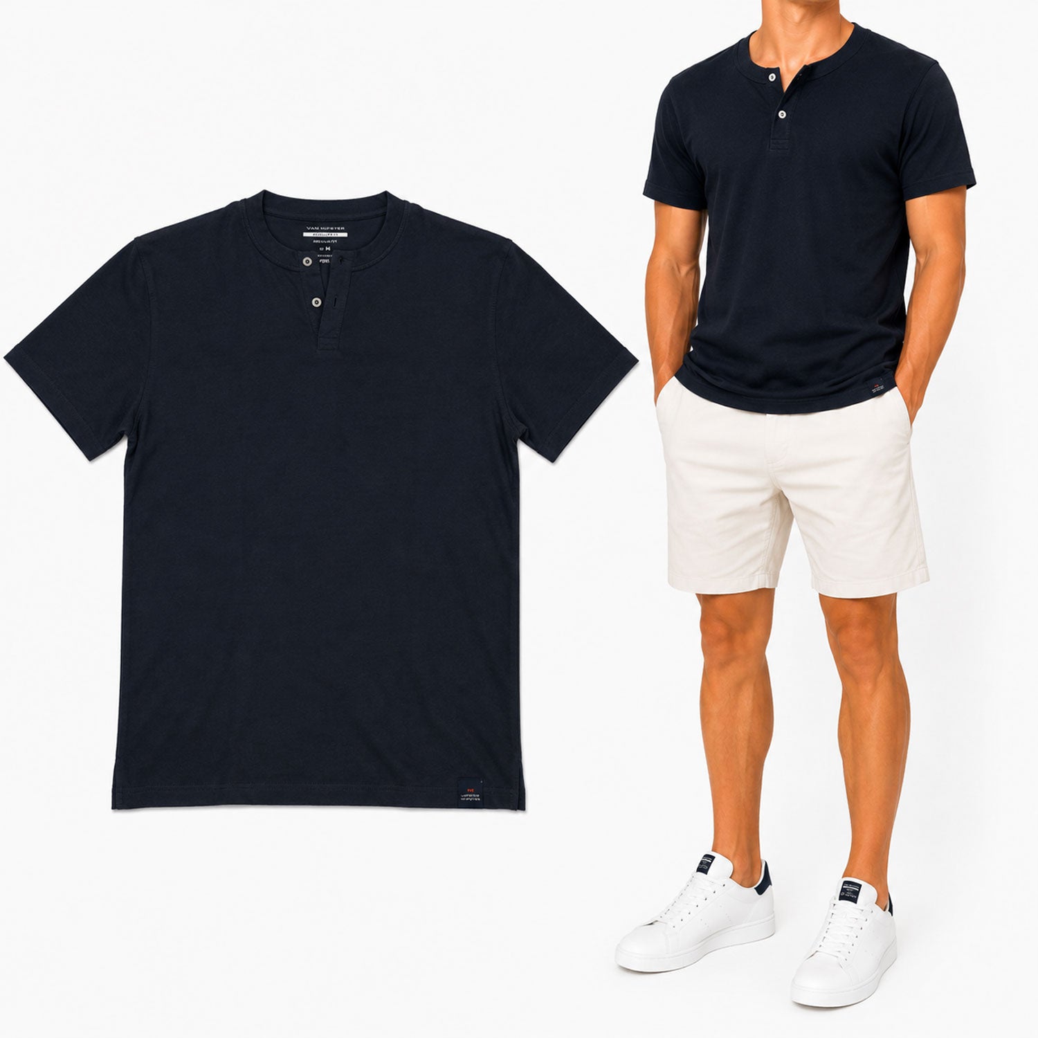 Ανδρικό T-Shirt "Malibu Waves" Van Hipster-www.eguana.gr