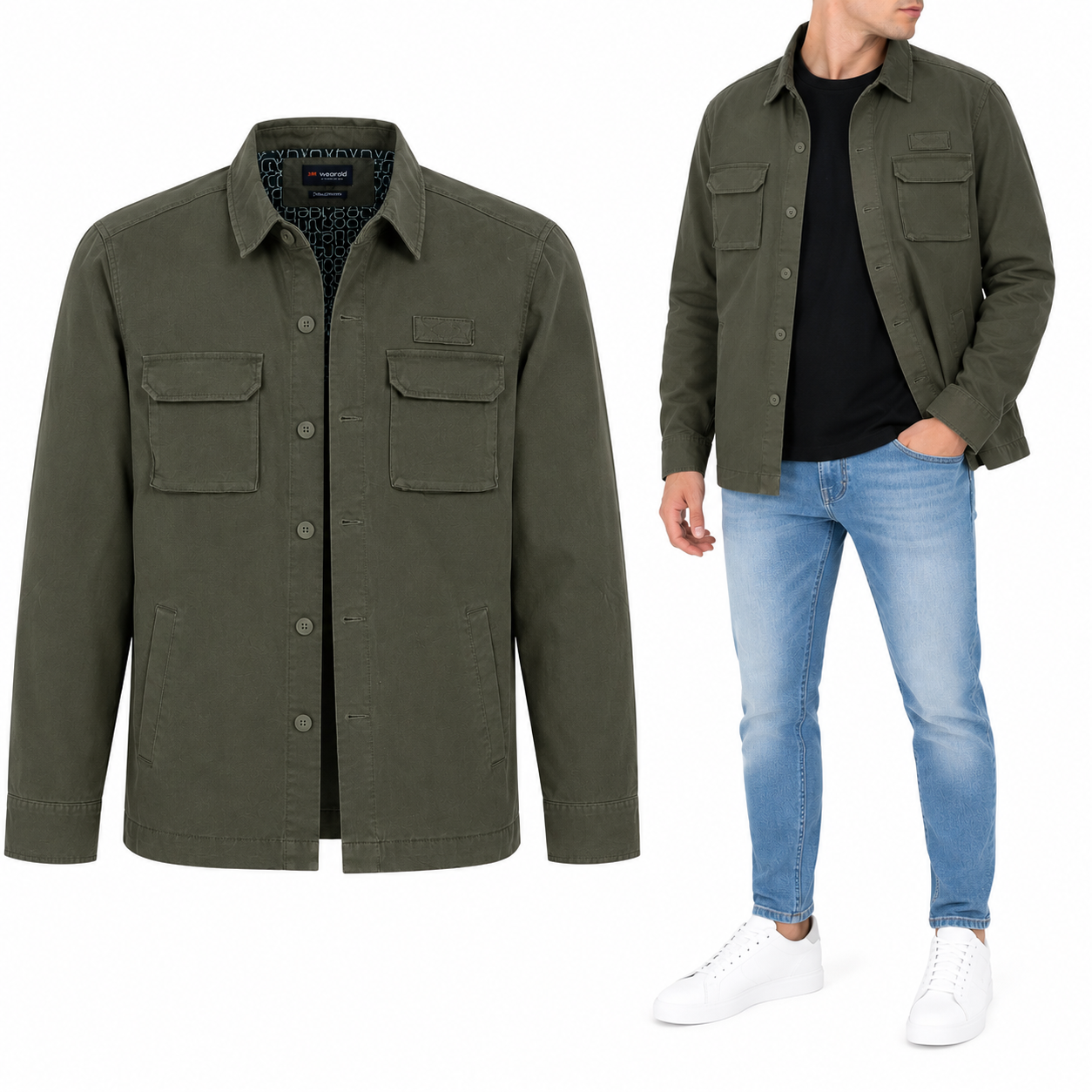 Ανδρικό Μπουφάν "Tailored Life" Van Hipster-www.eguana.gr