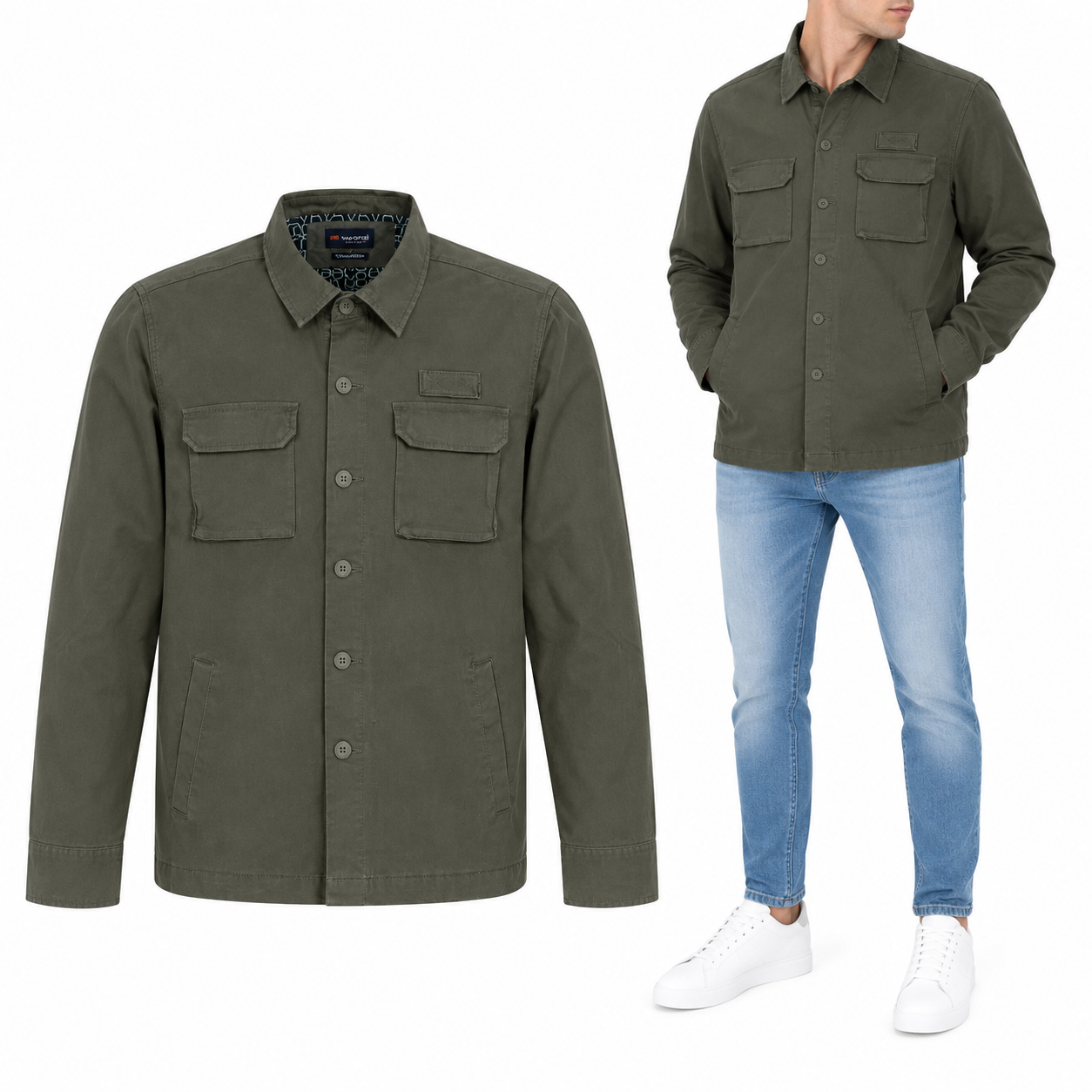 Ανδρικό Μπουφάν "Tailored Life" Van Hipster-www.eguana.gr