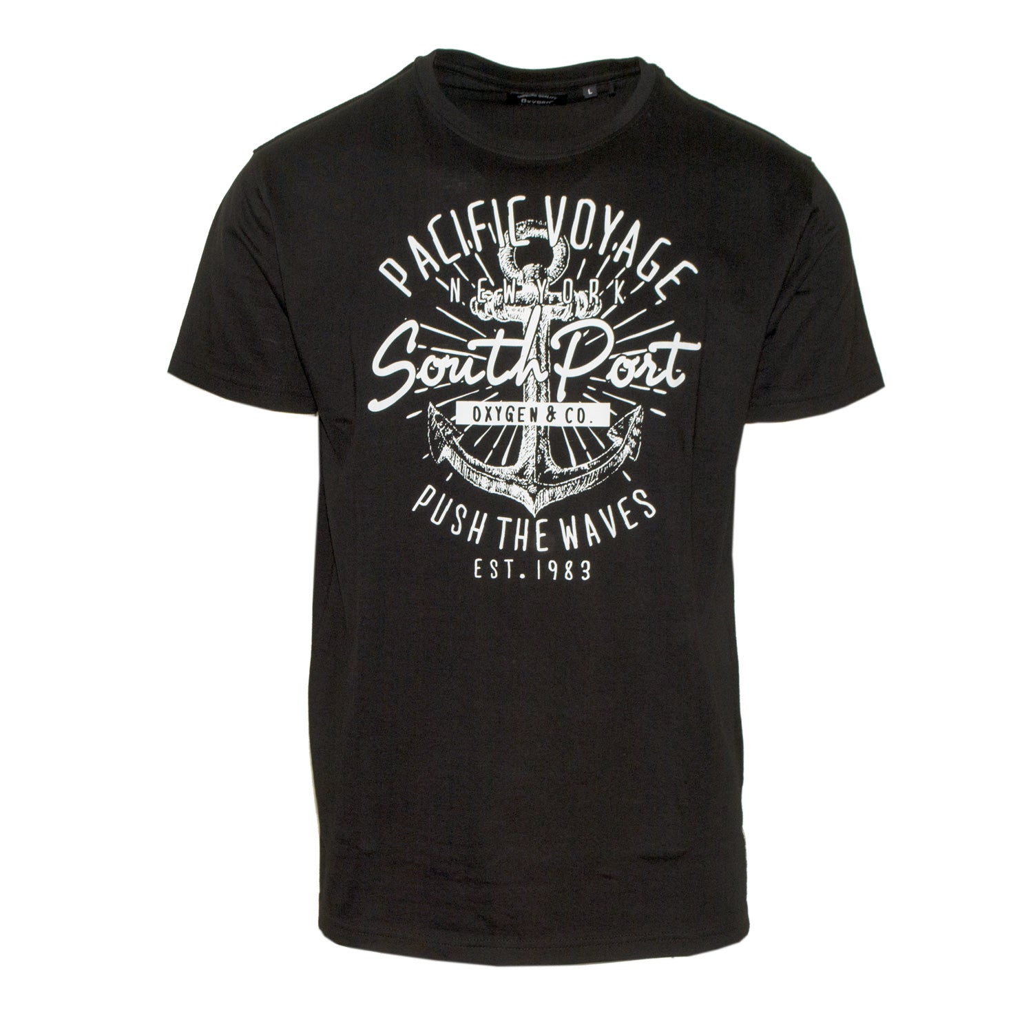 Ανδρικό T-Shirt "South Port" Oxygen - eguana.gr