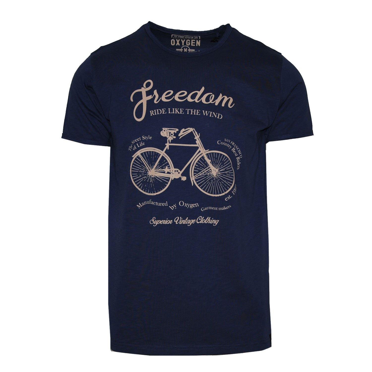 Ανδρικό T-Shirt "Freedom" Oxygen - eguana.gr