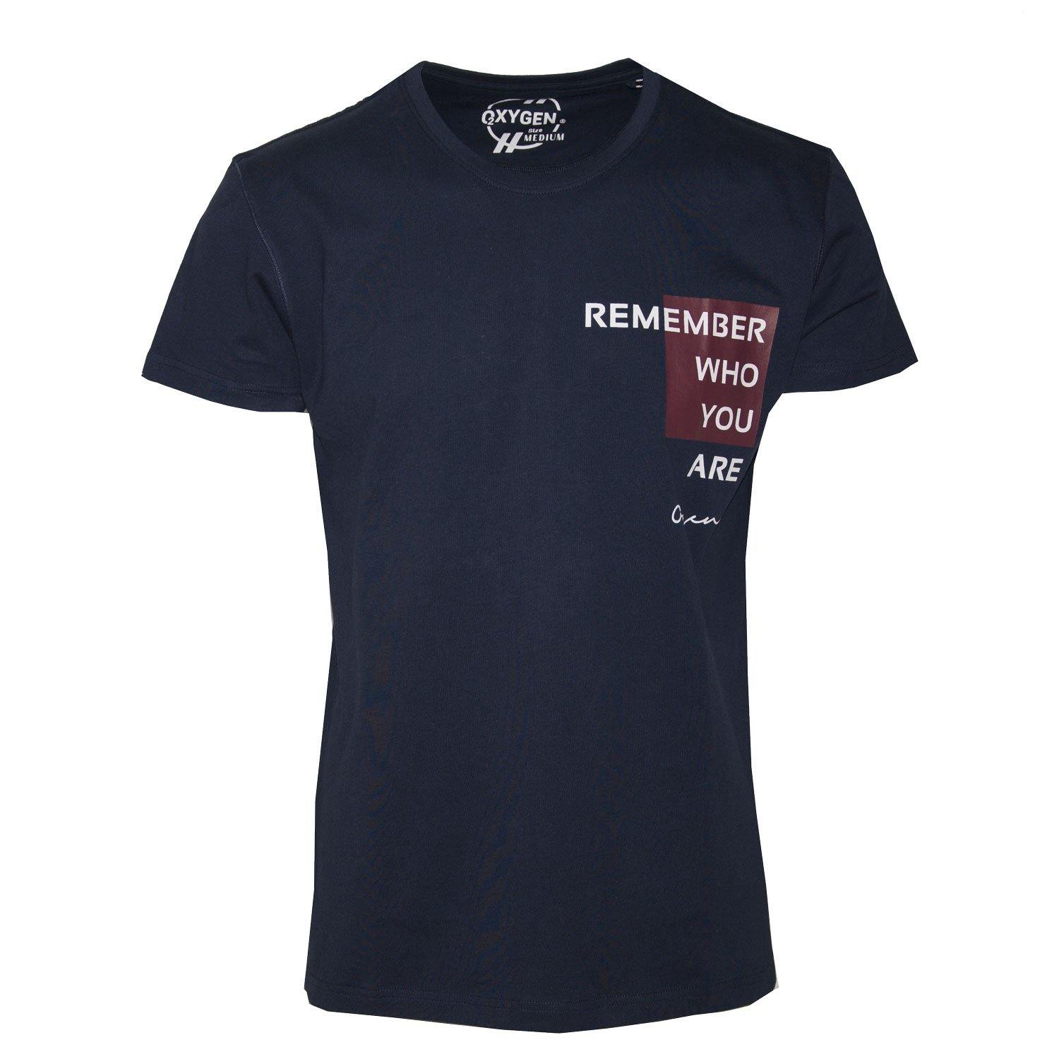 Ανδρικό T-Shirt "Remember Who You Are" Oxygen-eguana.gr