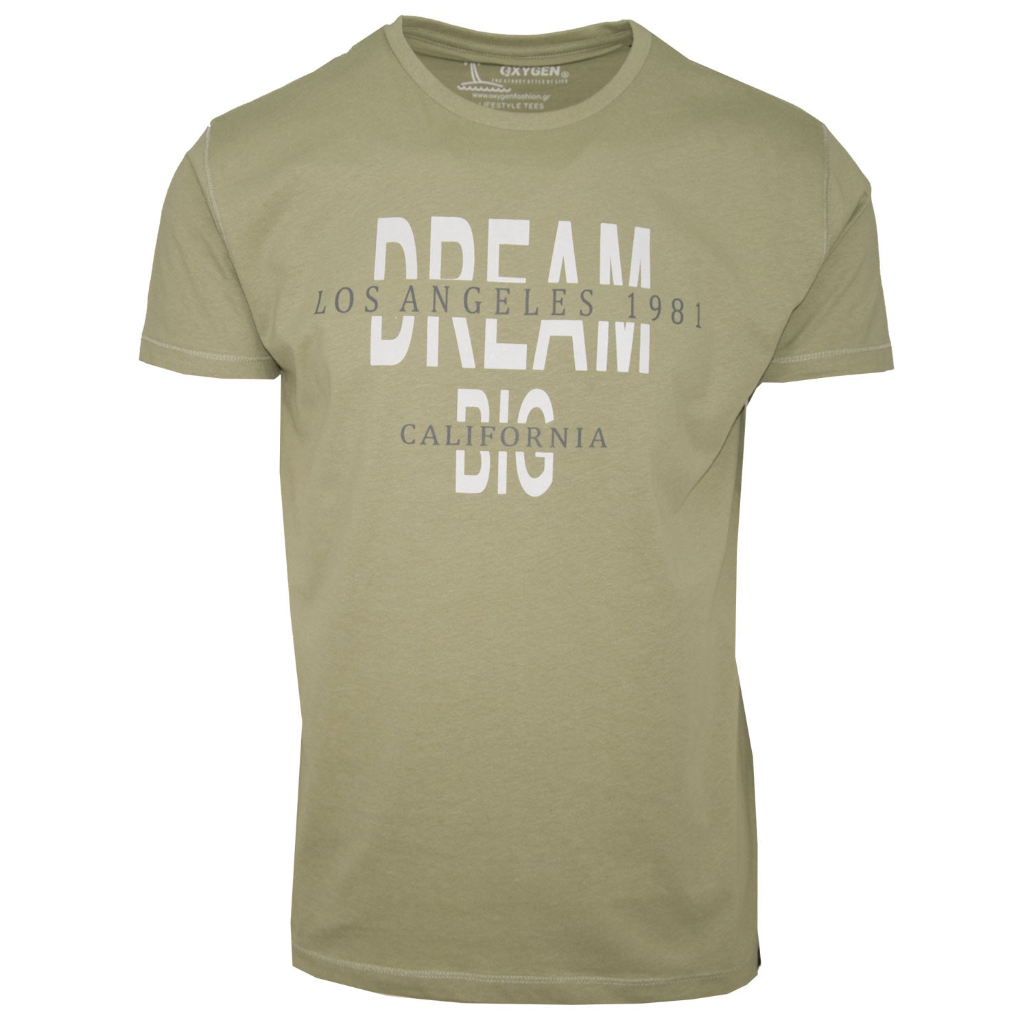 Ανδρικό T-Shirt "Dream Big" Oxygen-eguana.gr