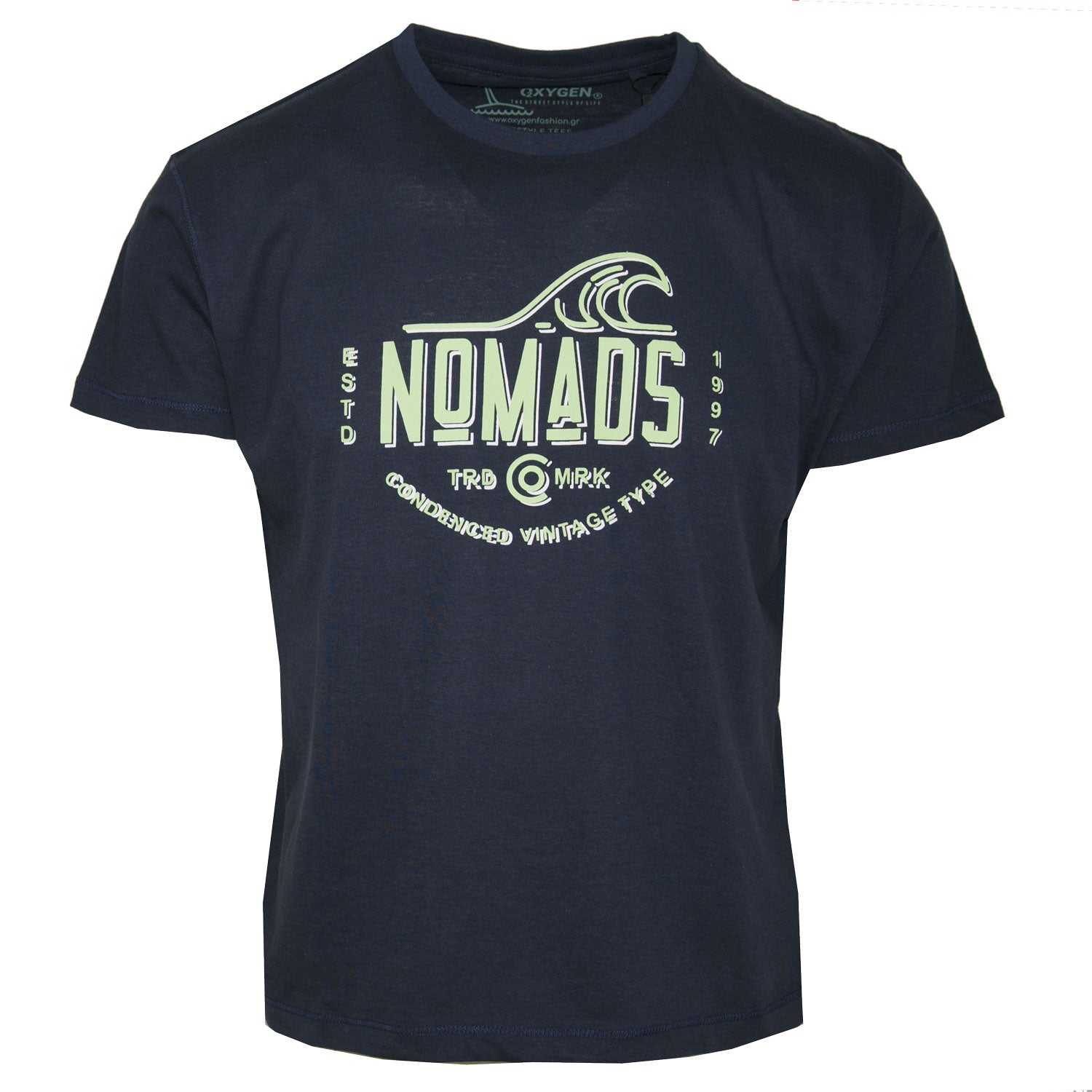 Ανδρικό T-Shirt "NΩMADS" Oxygen-eguana.gr