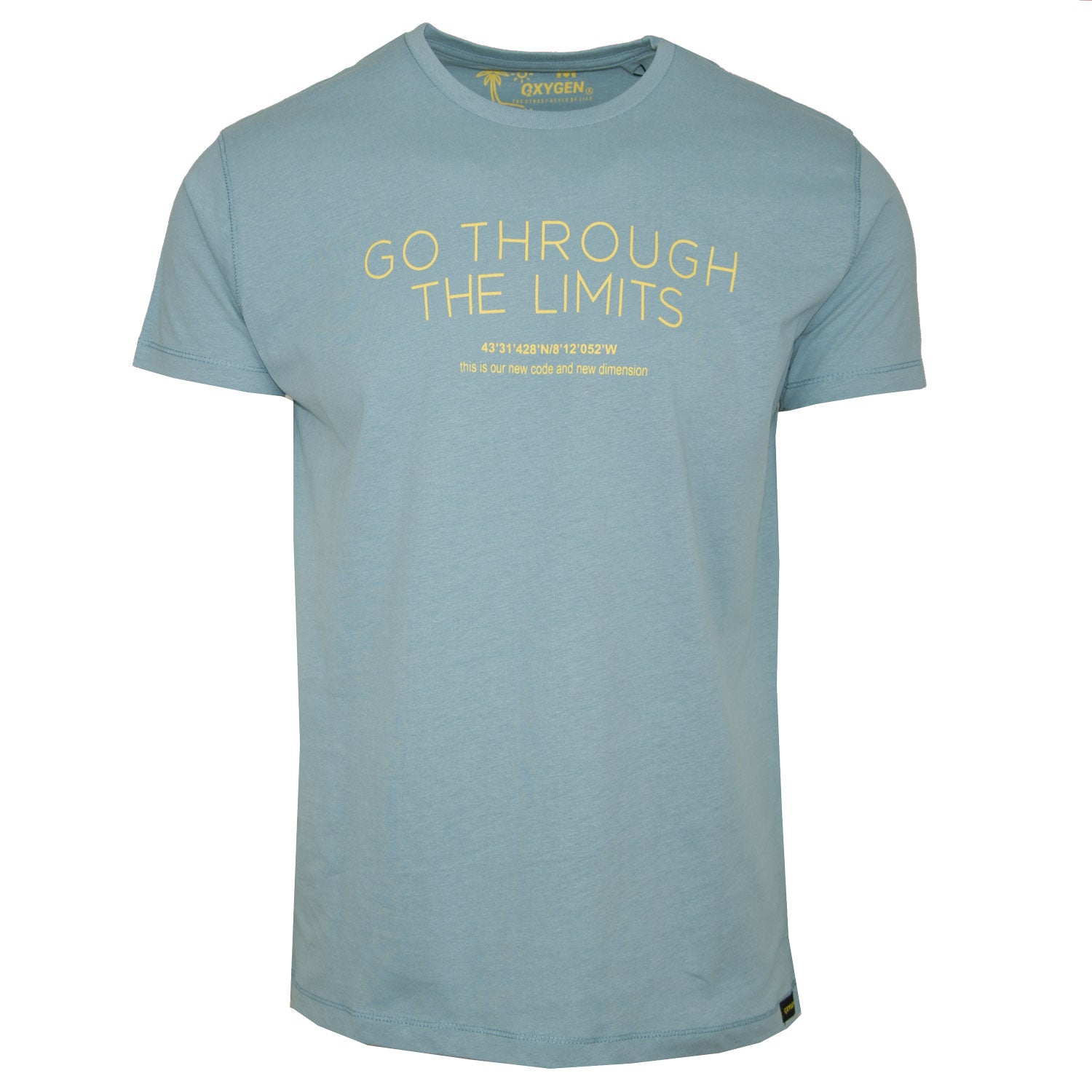 Ανδρικό T-Shirt "Go Through The Limits" Oxygen-eguana.gr