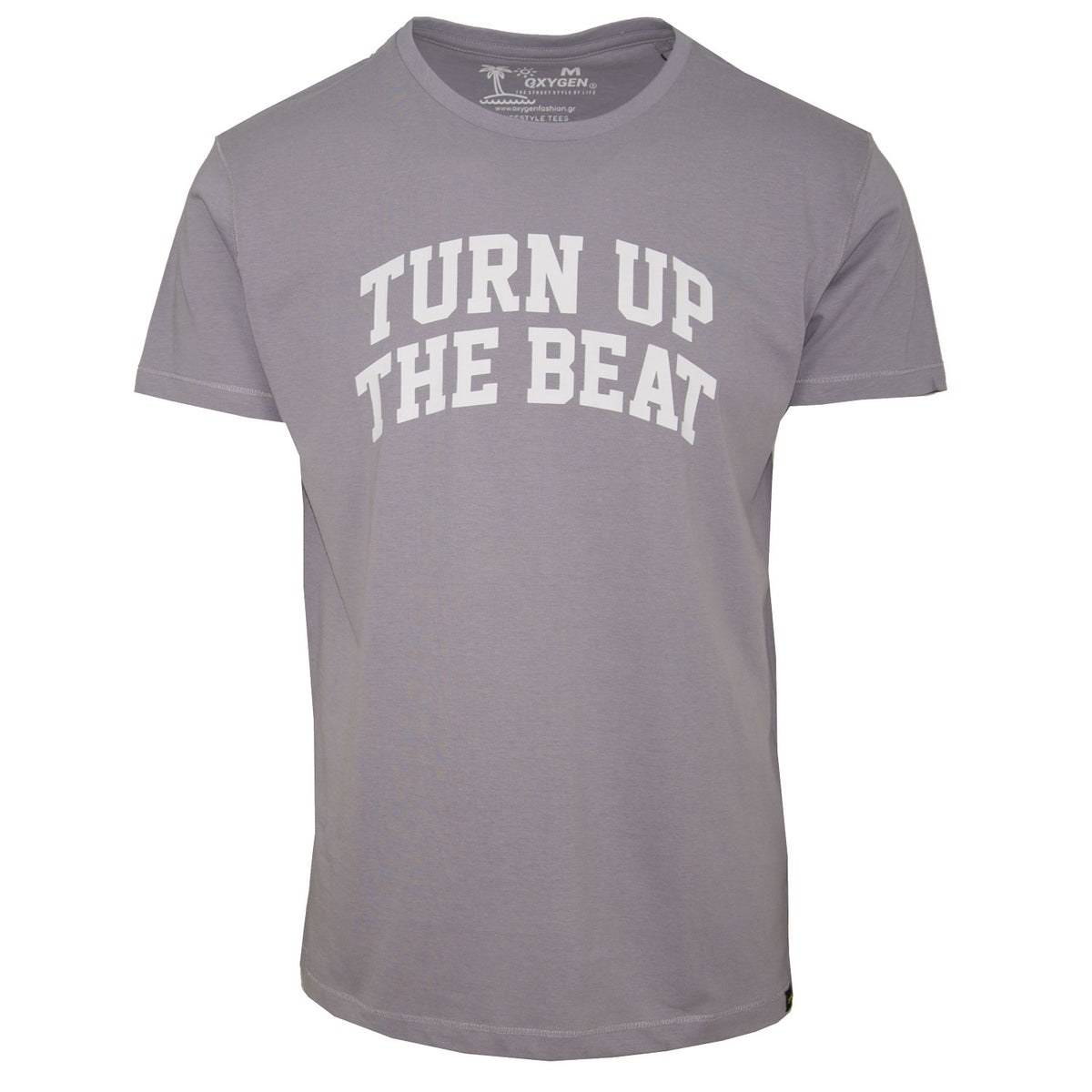 Ανδρικό T-Shirt "Turn Up The Beat" Oxygen-eguana.gr