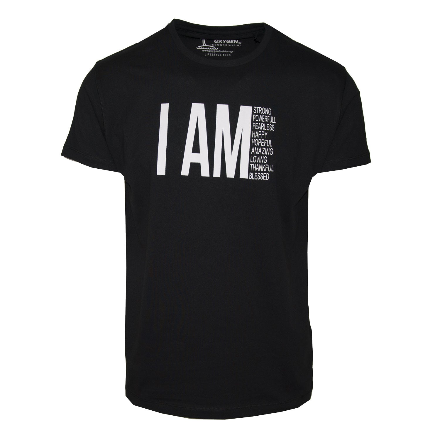 Ανδρικό T-Shirt "I Am" Oxygen-eguana.gr