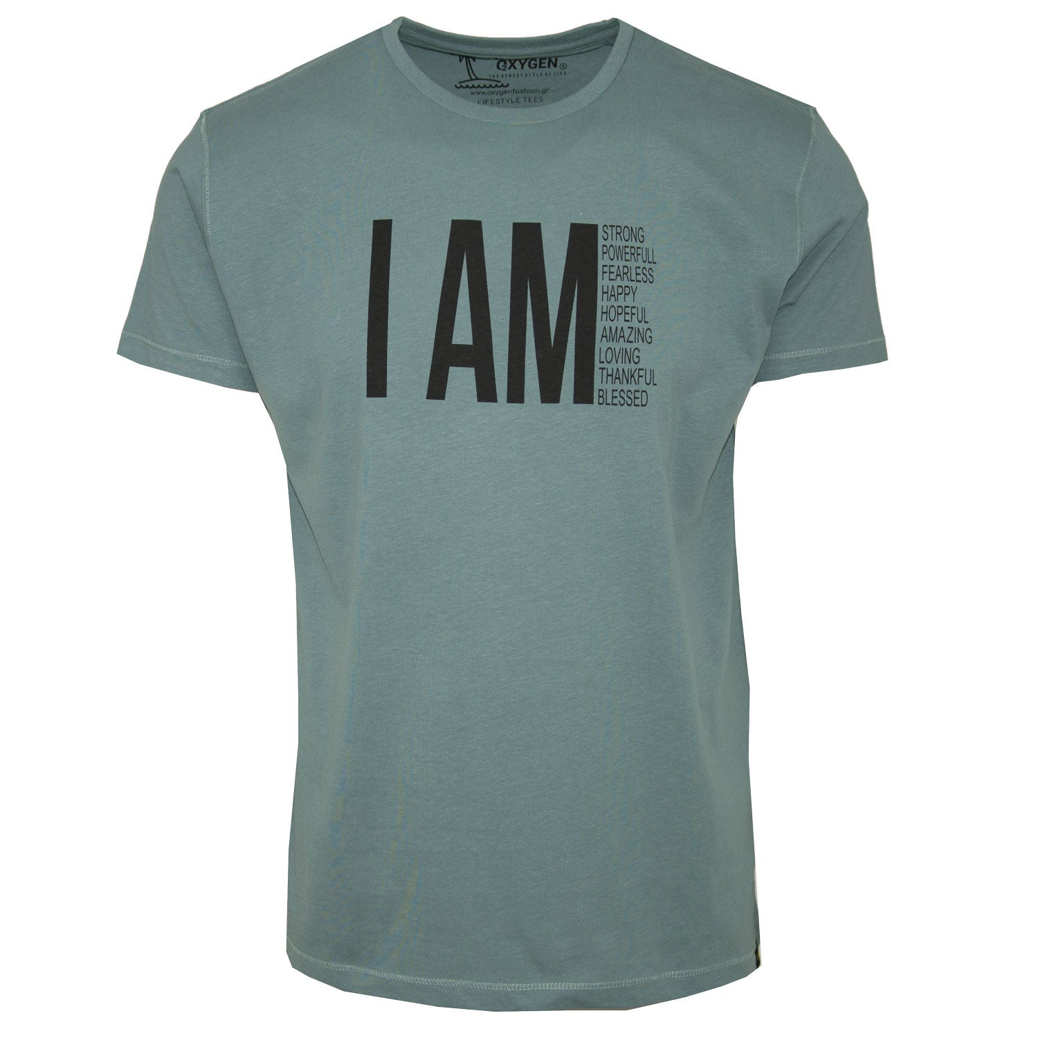 Ανδρικό T-Shirt "I Am" Oxygen-eguana.gr