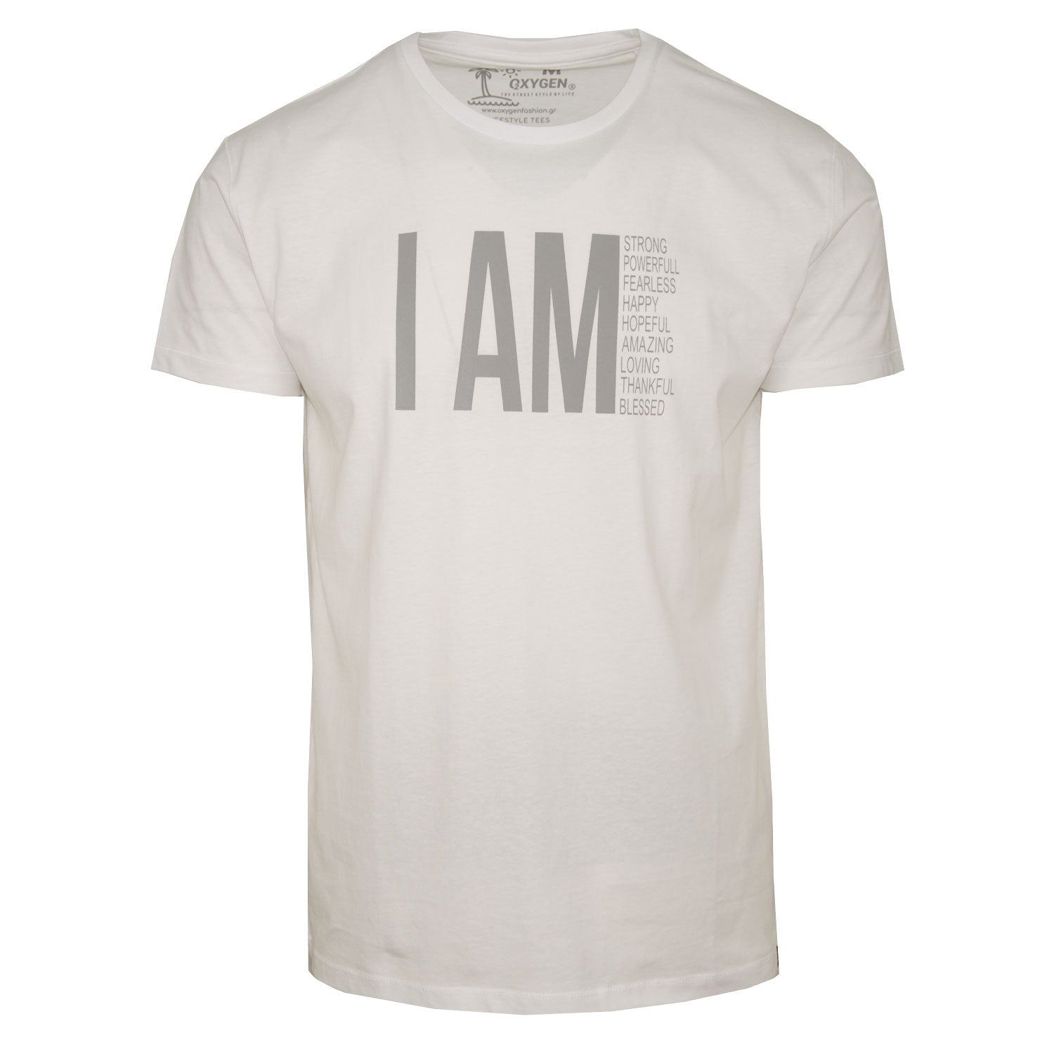 Ανδρικό T-Shirt "I Am" Oxygen-eguana.gr