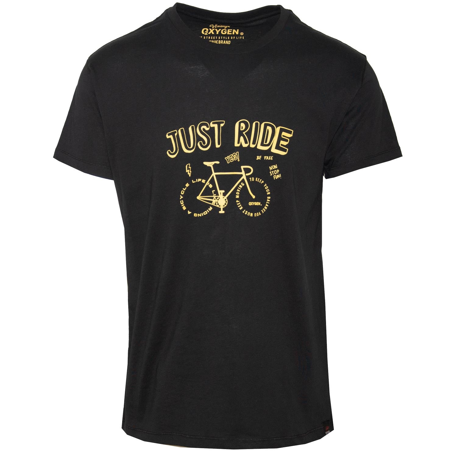 Ανδρικό T-Shirt "Just Ride" OxygenFashion-www.eguana.gr