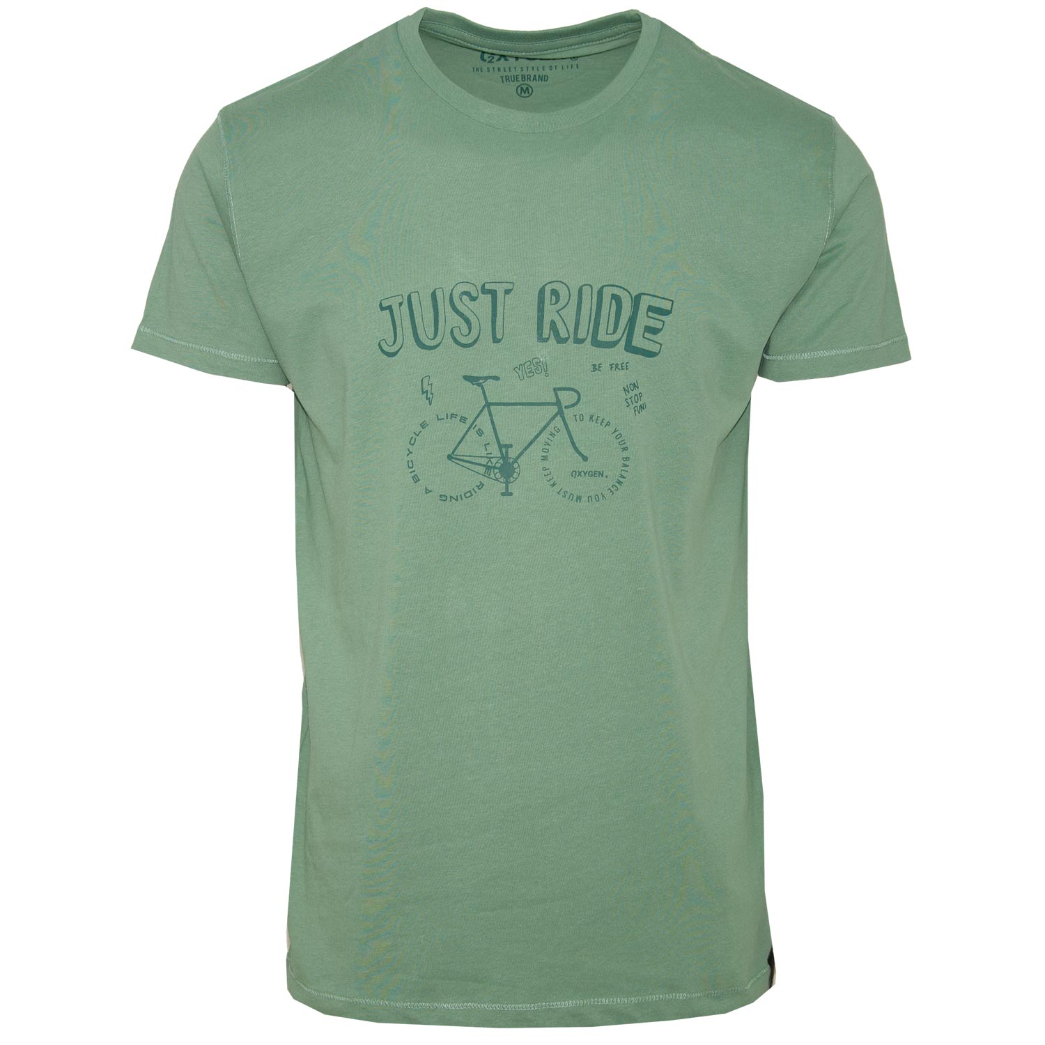 Ανδρικό T-Shirt "Just Ride" OxygenFashion-www.eguana.gr