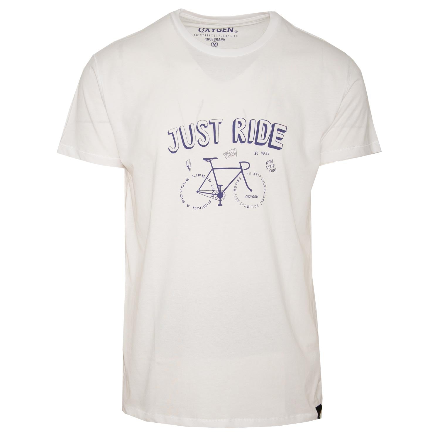 Ανδρικό T-Shirt "Just Ride" OxygenFashion-www.eguana.gr