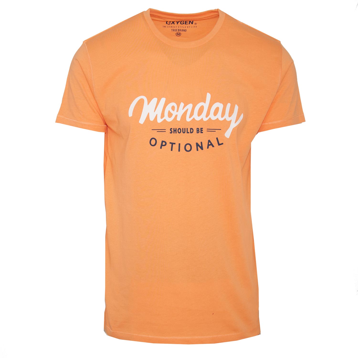 Ανδρικό T-Shirt "Monday" OxygenFashion-www.eguana.gr