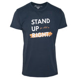 Ανδρικό T-Shirt "Stand Up Right" OxygenFashion-www.eguana.gr