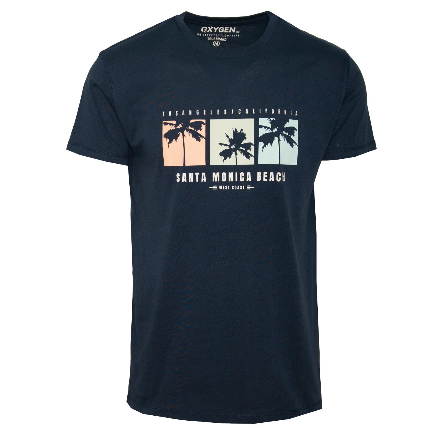 Ανδρικό T-Shirt "Santa Monica Beach" OxygenFashion-www.eguana.gr