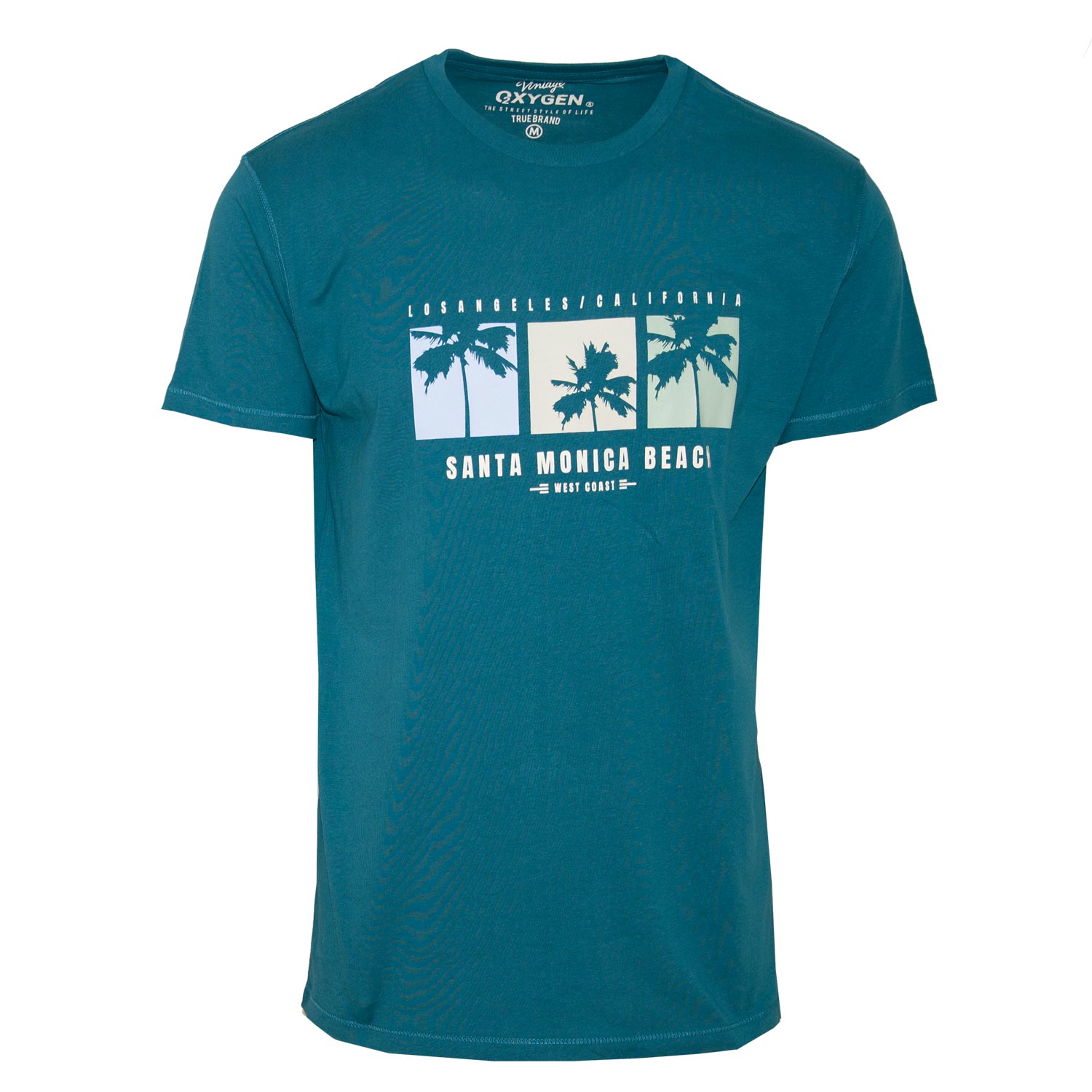 Ανδρικό T-Shirt "Santa Monica Beach" OxygenFashion-www.eguana.gr