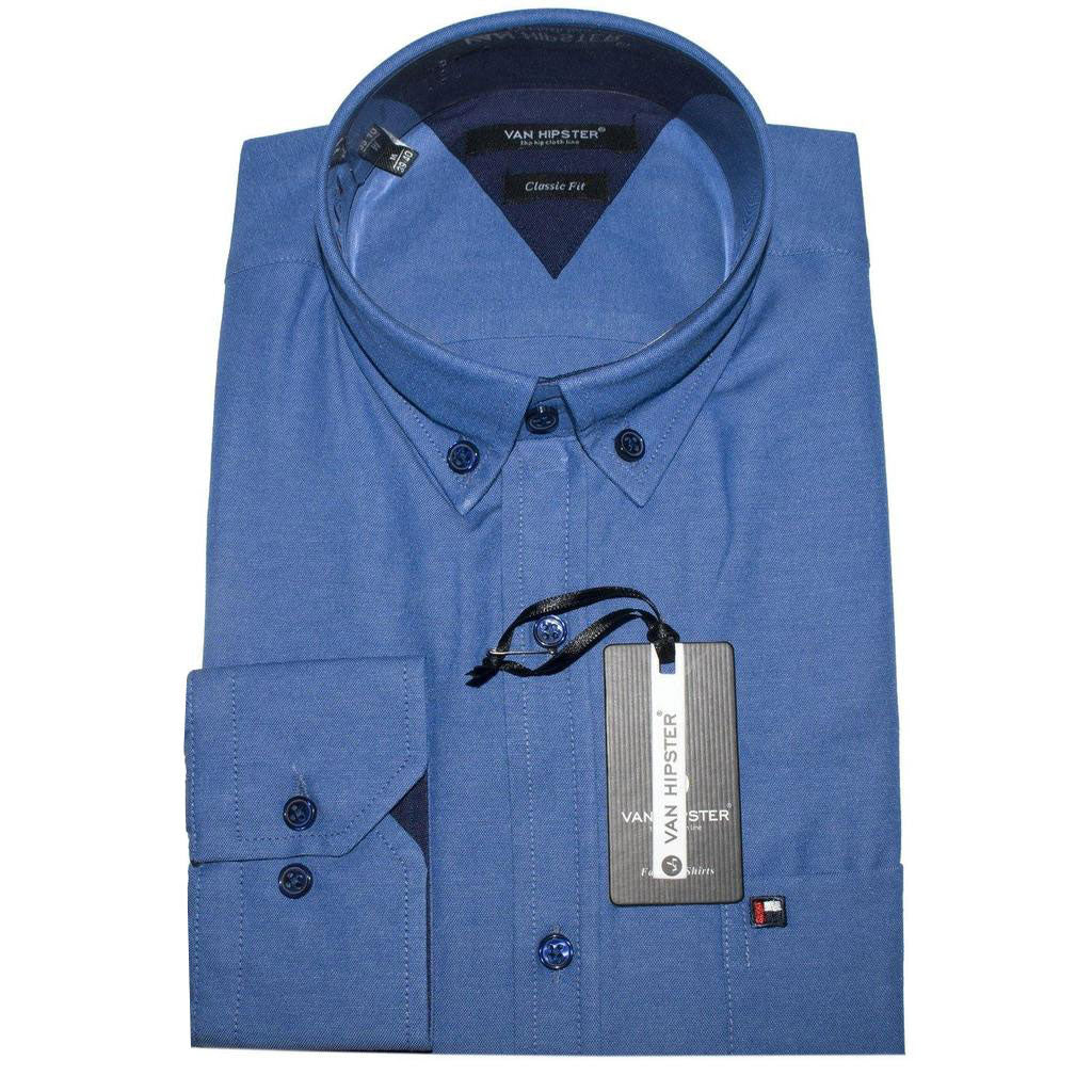 Ανδρικό Πουκάμισο "Oxford" Van Hipster -www.eguana.gr