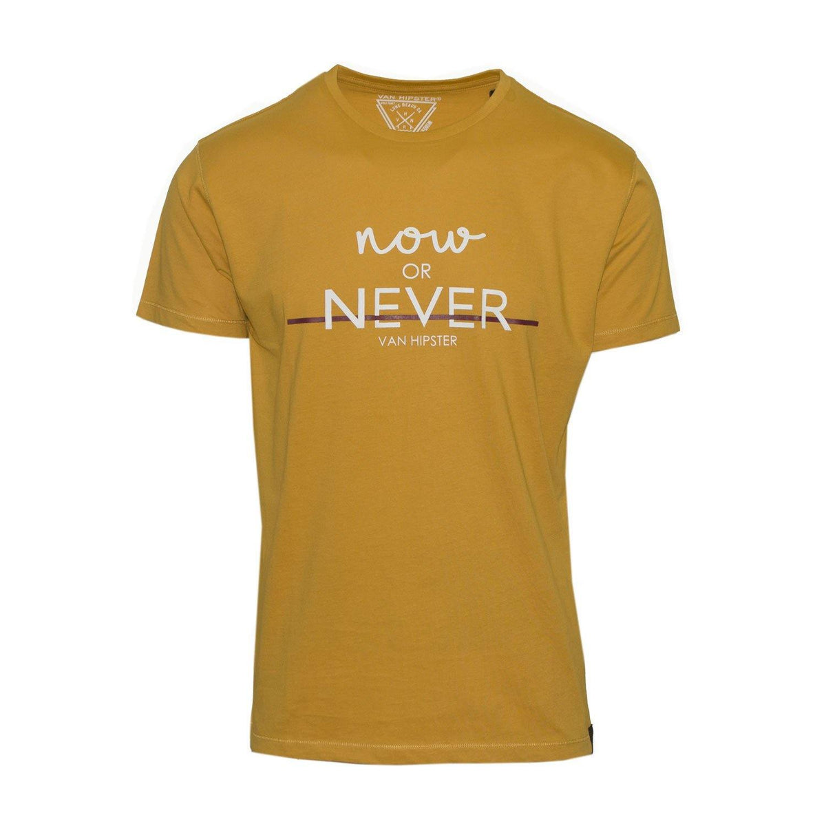 Ανδρικό T-Shirt "Now Or Never" Van Hipster - eguana.gr