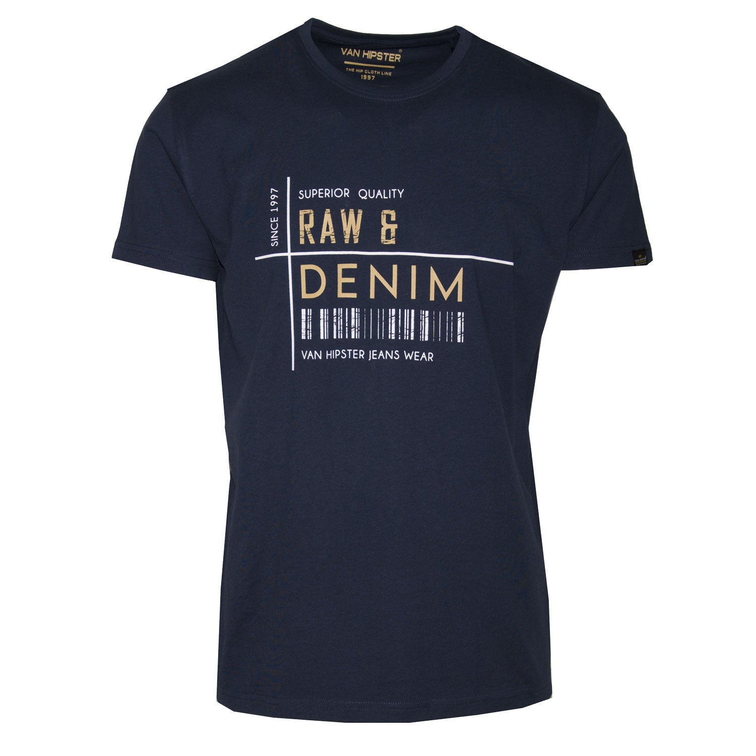 Ανδρικό T-Shirt "Raw & Denim" Van Hipster-eguana.gr