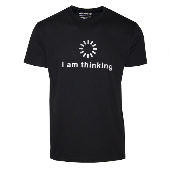Ανδρικό T-Shirt "I Am Thinking" Van Hipster-eguana.gr