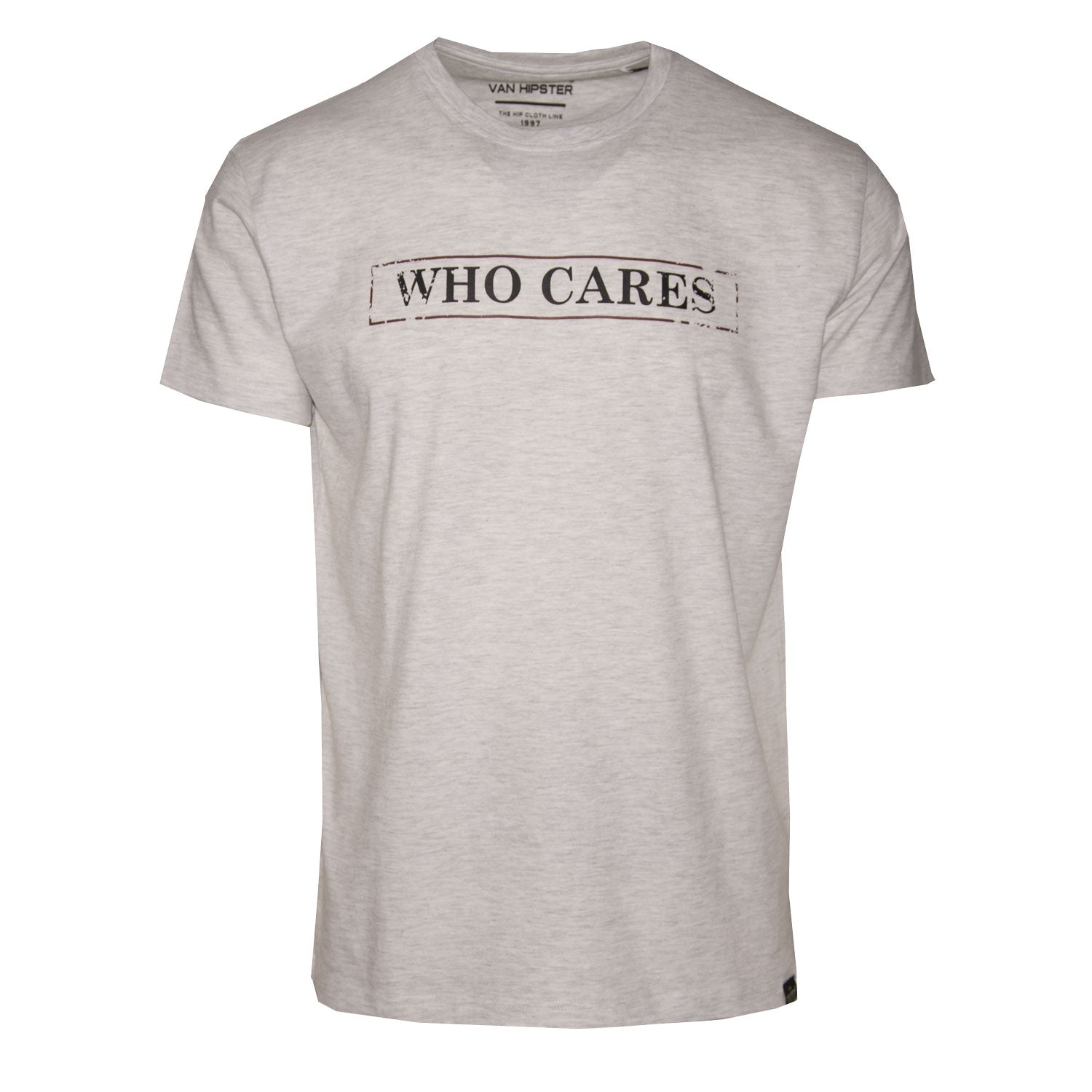 Ανδρικό T-Shirt "Who Cares" Van Hipster-eguana.gr