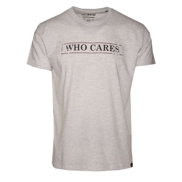 Ανδρικό T-Shirt "Who Cares2" Van Hipster-eguana.gr