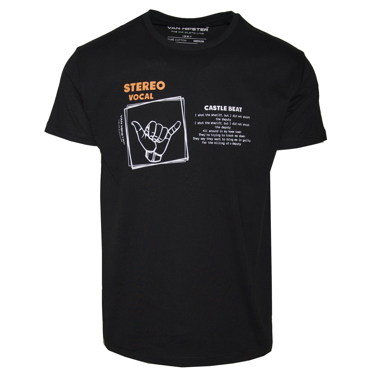 Ανδρικό T-Shirt "Stereo Vocal" Van Hipster-eguana.gr