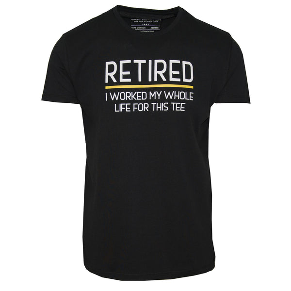 Ανδρικό T-Shirt "Retired" Van Hipster-eguana.gr