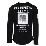 Ανδρική Μπλούζα RevolutionVan Hipster-Black-XL