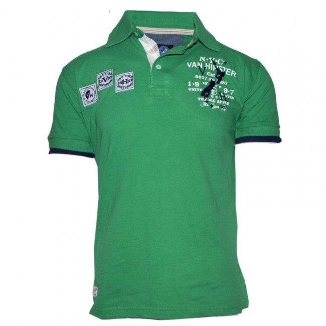 Ανδρική Μπλούζα Polo-Green-XL